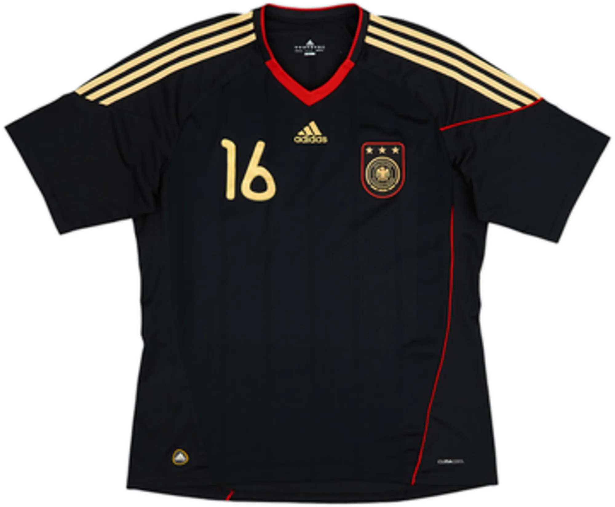 2010-11 Germany Away Shirt Lahm #16 - 7/10 - (XL)