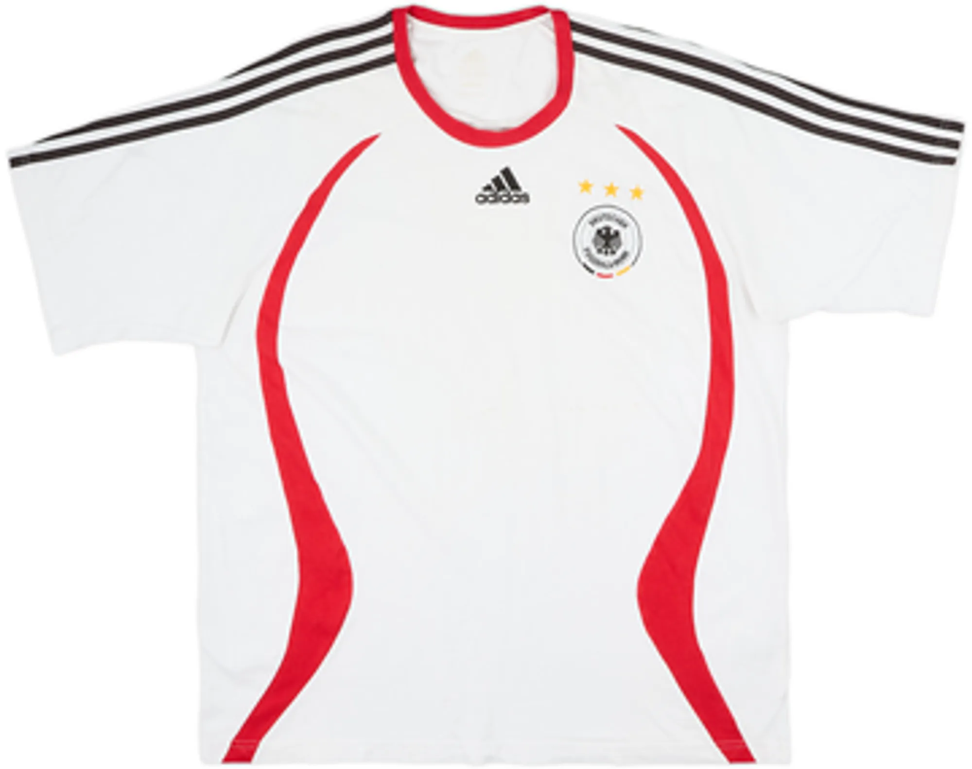 2006-08 Germany adidas Cotton Tee - 7/10 - (XXL)
