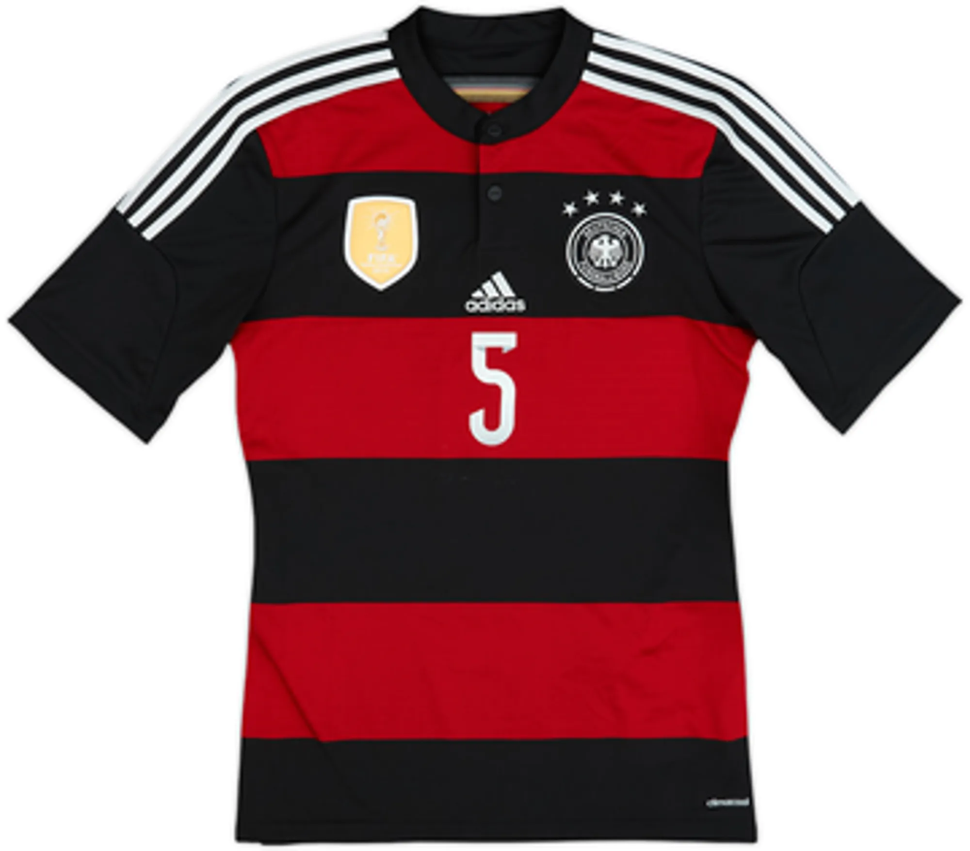 2014-15 Germany Away Shirt Hummels #5 - 9/10 - (M)