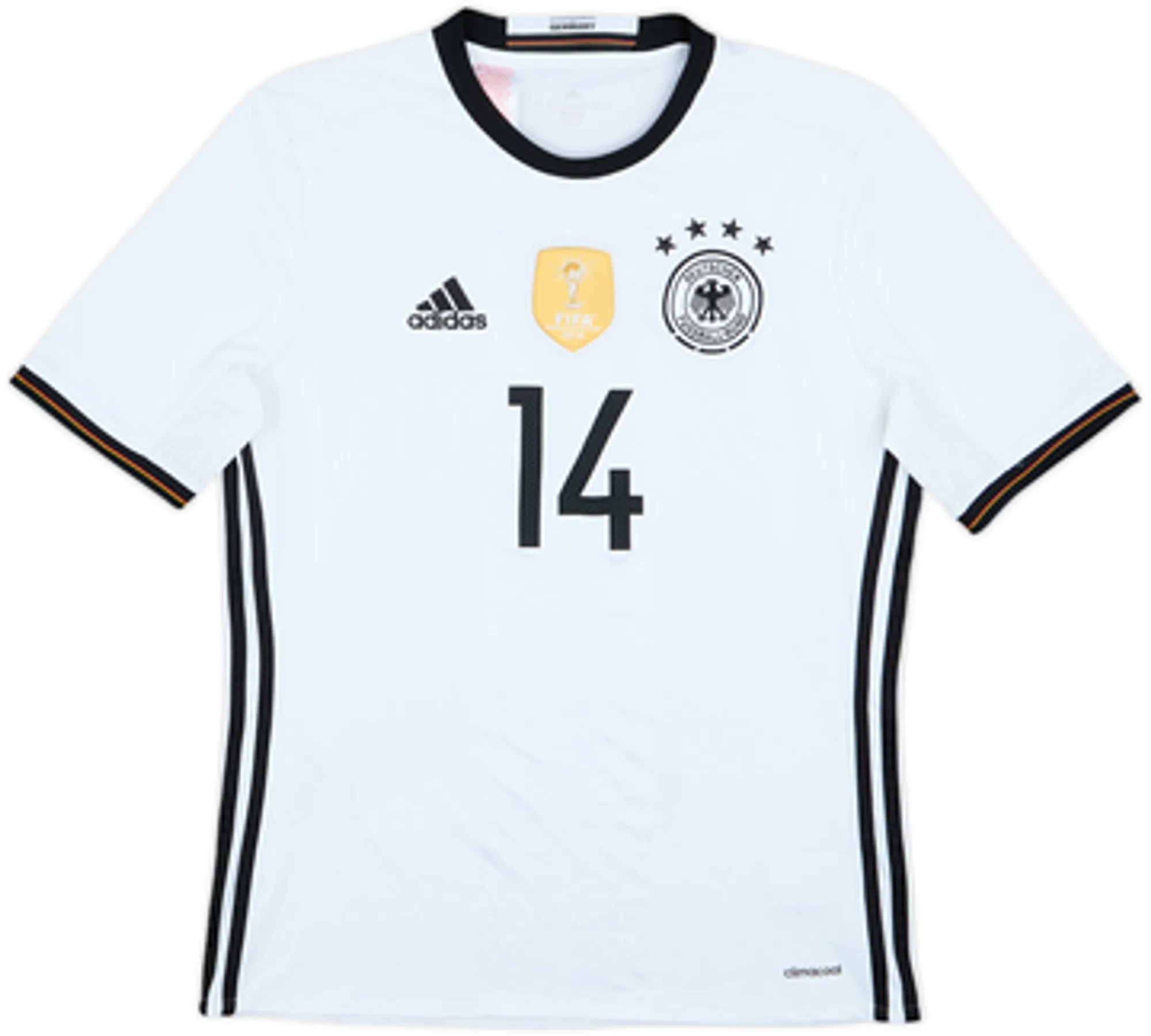2015-16 Germany Home Shirt Herrmann #14 - 9/10 - (XL.Boys)