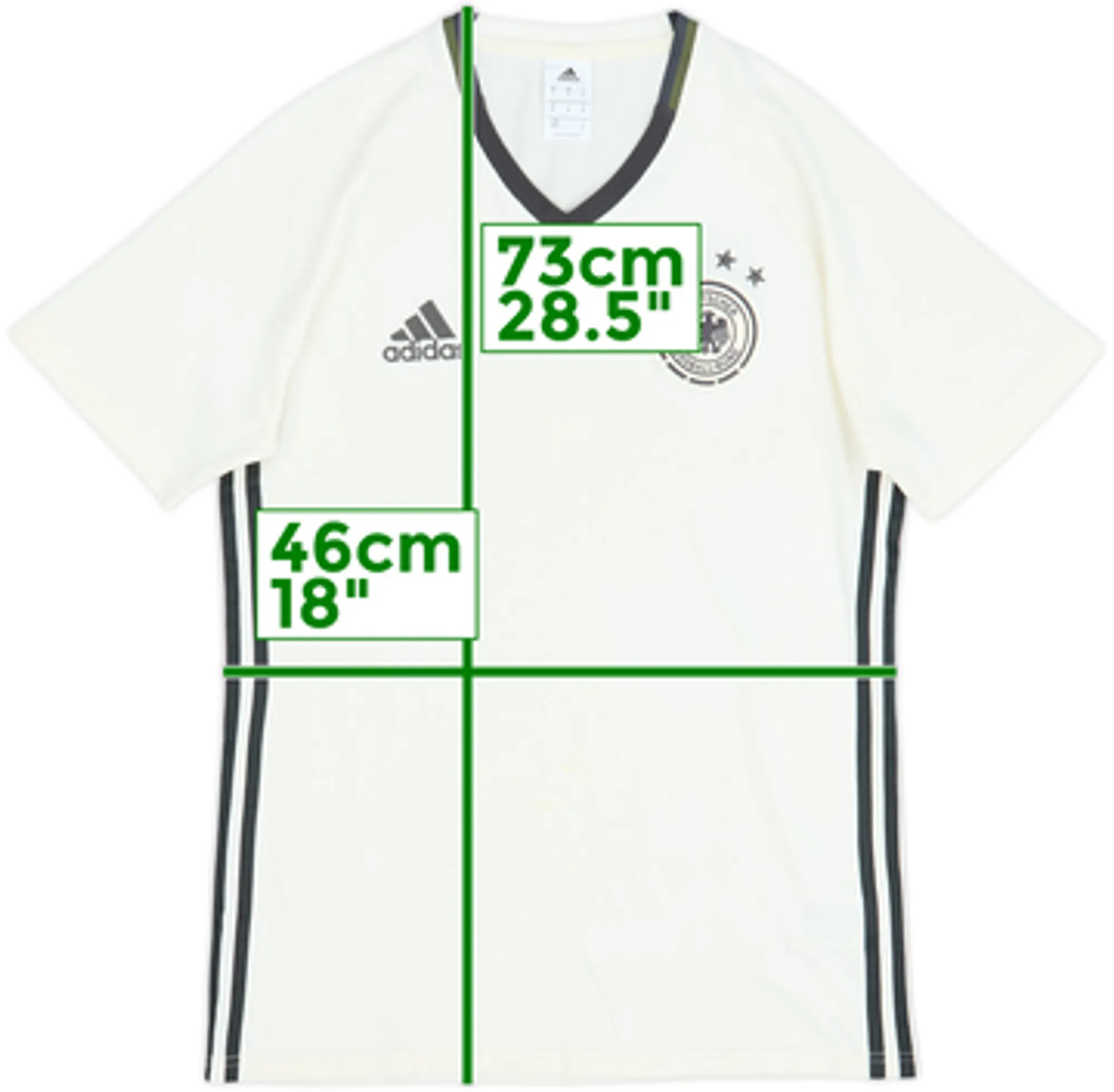 2015-16 Germany adidas Cotton Tee - 5/10 - (M)