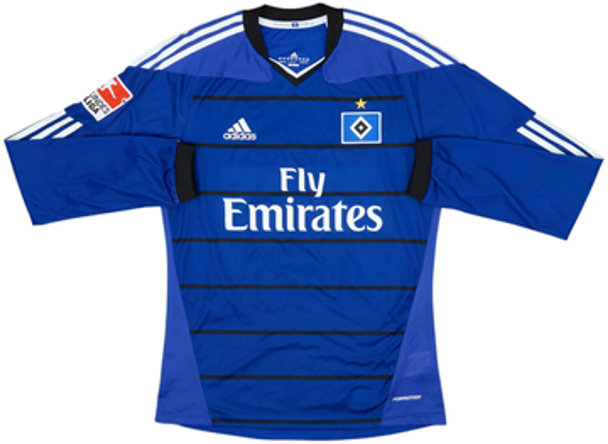 2010-11 Hamburg Player Issue Away L/S Shirt Jarolim #14 - 10/10 - (M)