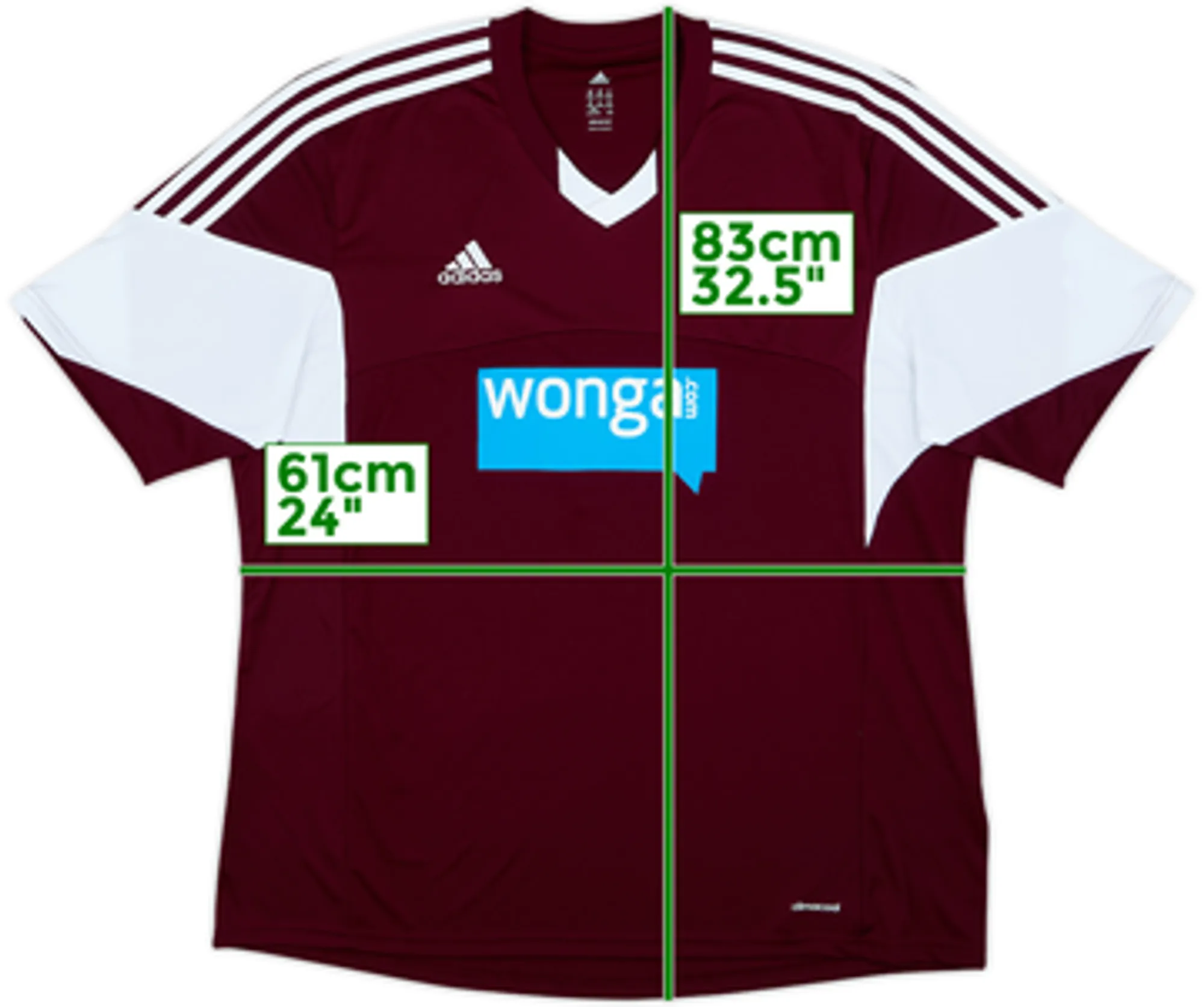 2013-14 Hearts Home Shirt - 10/10 - (XXL)