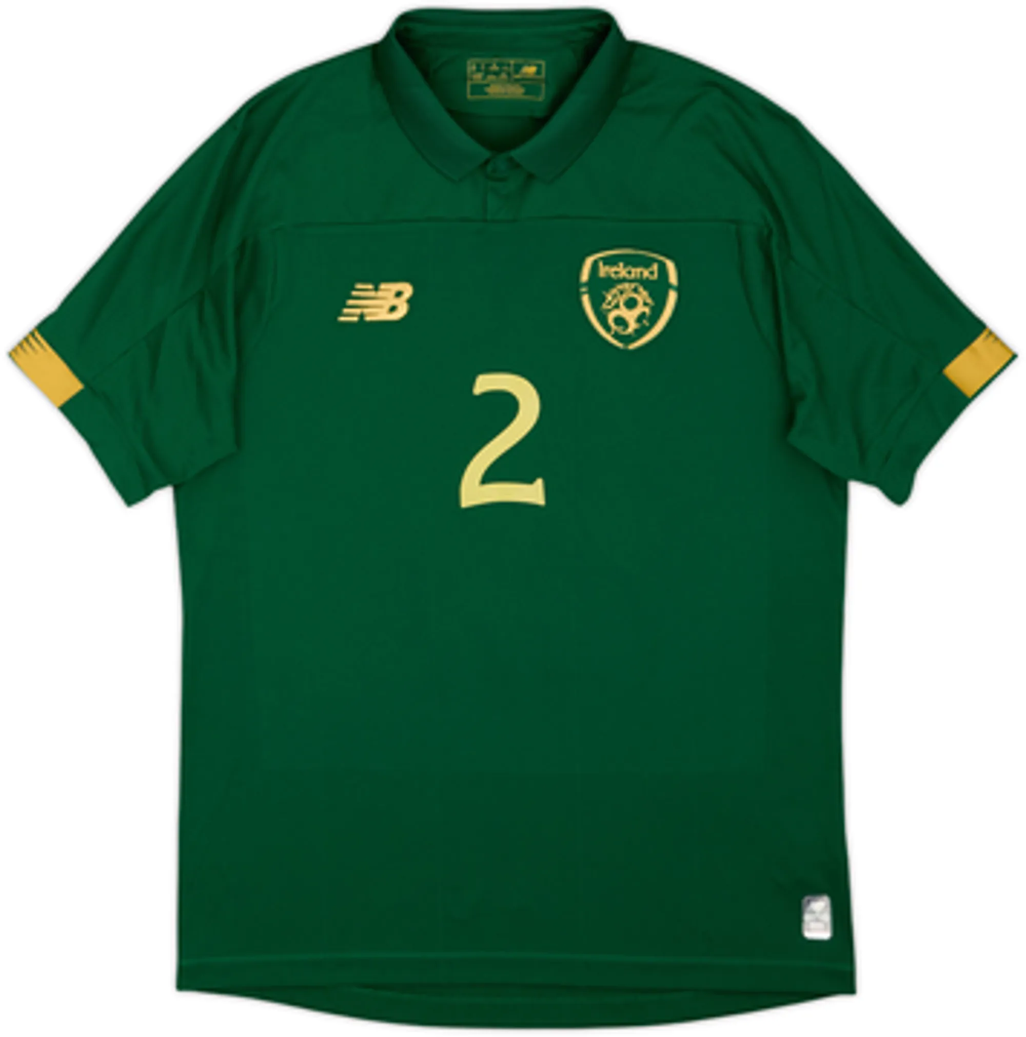 2020-21 Ireland Home Shirt Coleman #2 - 10/10 - (M)