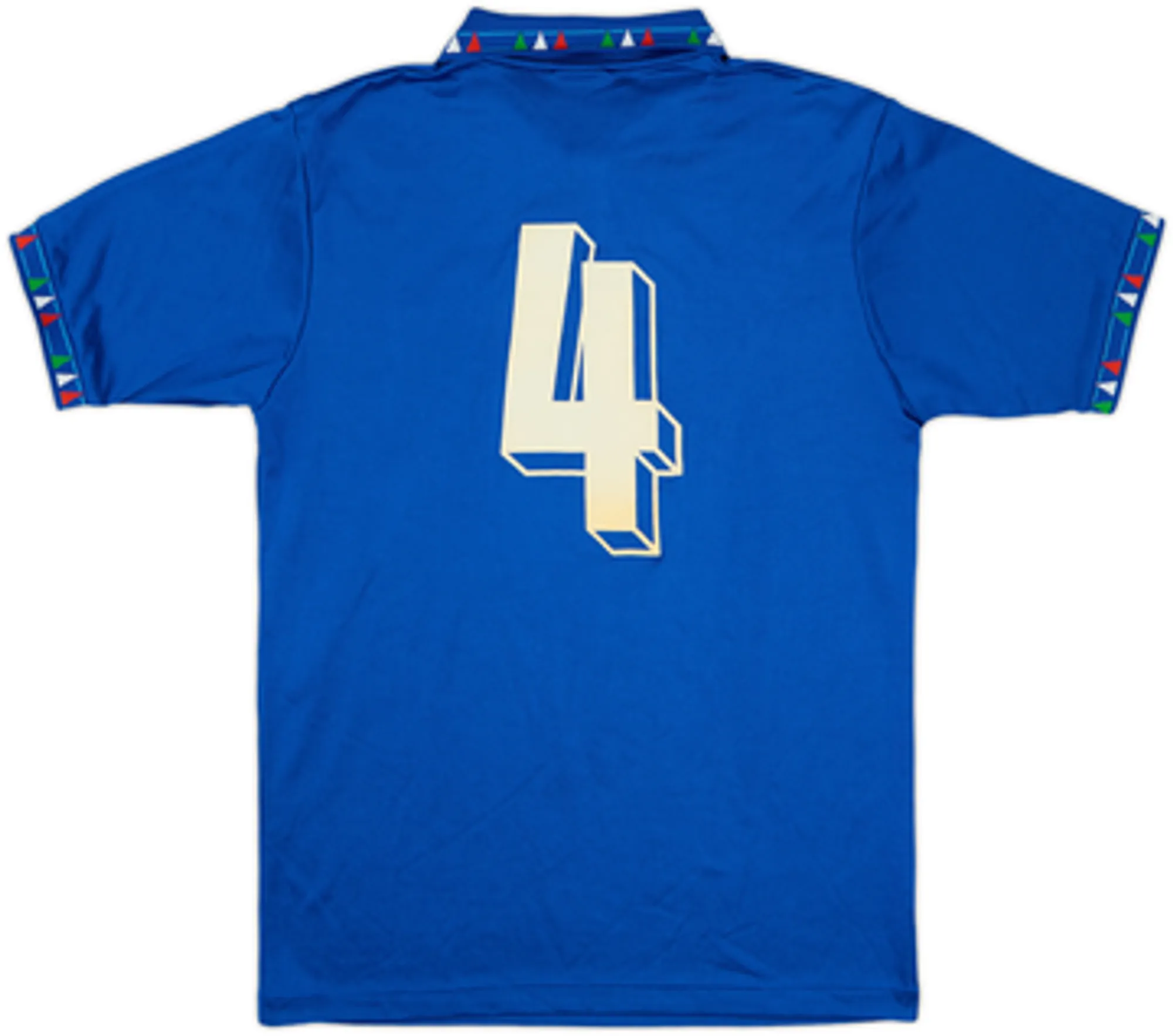 1994 Italy Home Shirt #4 - 8/10 - (L)