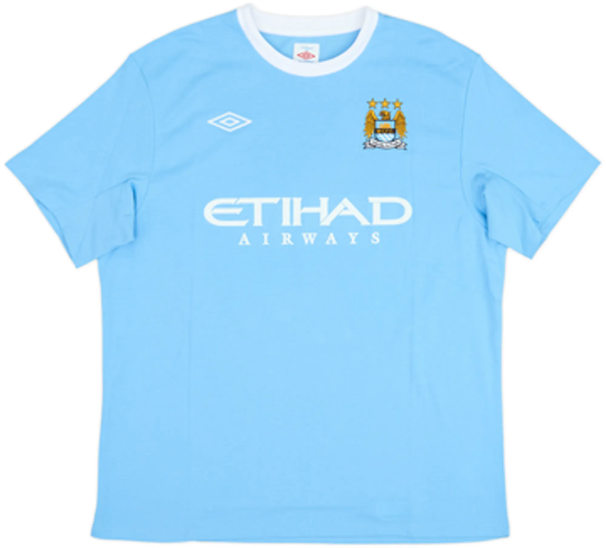 2009-10 Manchester City Home Shirt Kompany #33 - 8/10 - (XL)