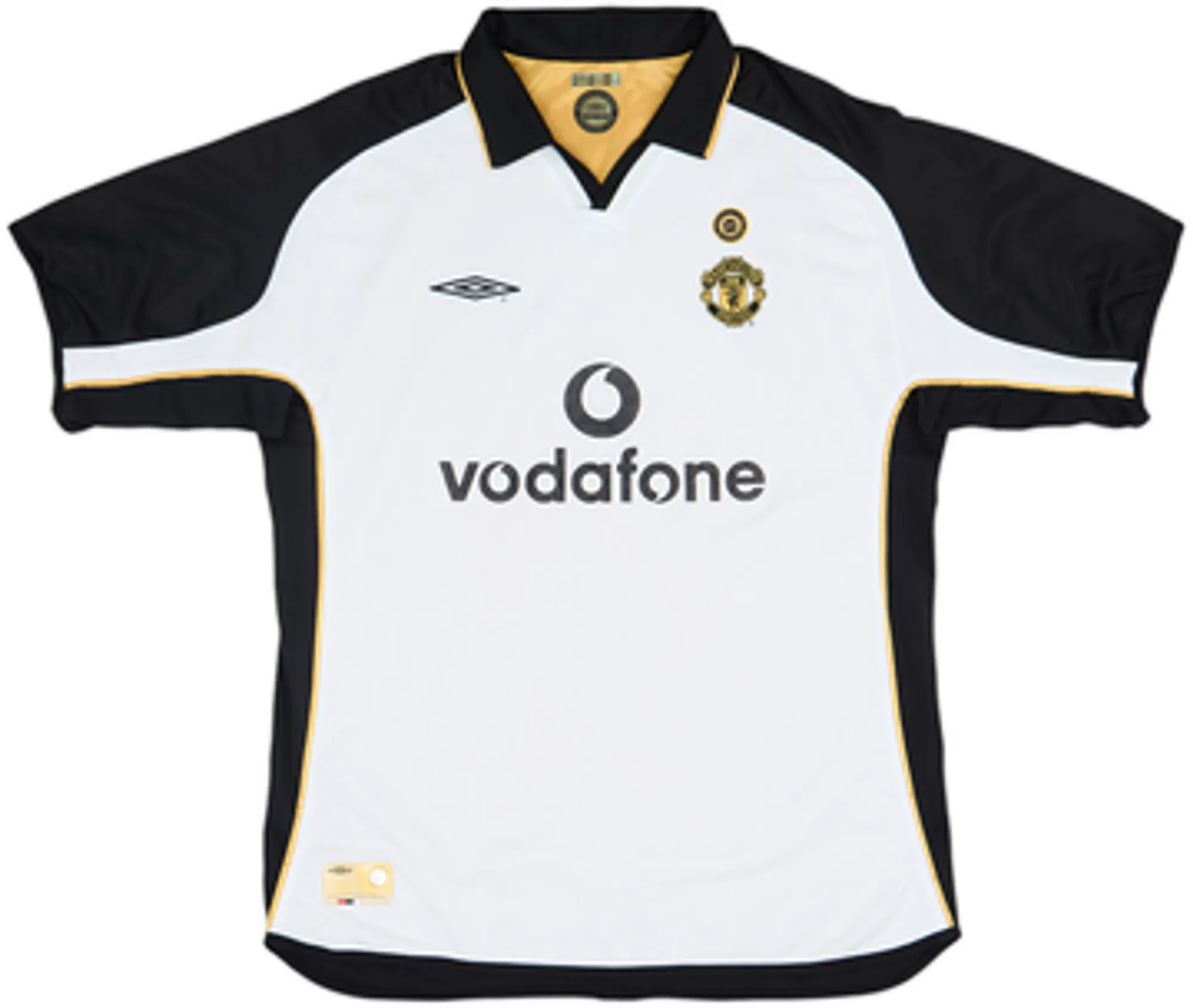 2001-02 Manchester United Centenary Away/Third Shirt Veron #4 - 8/10 - (XL)