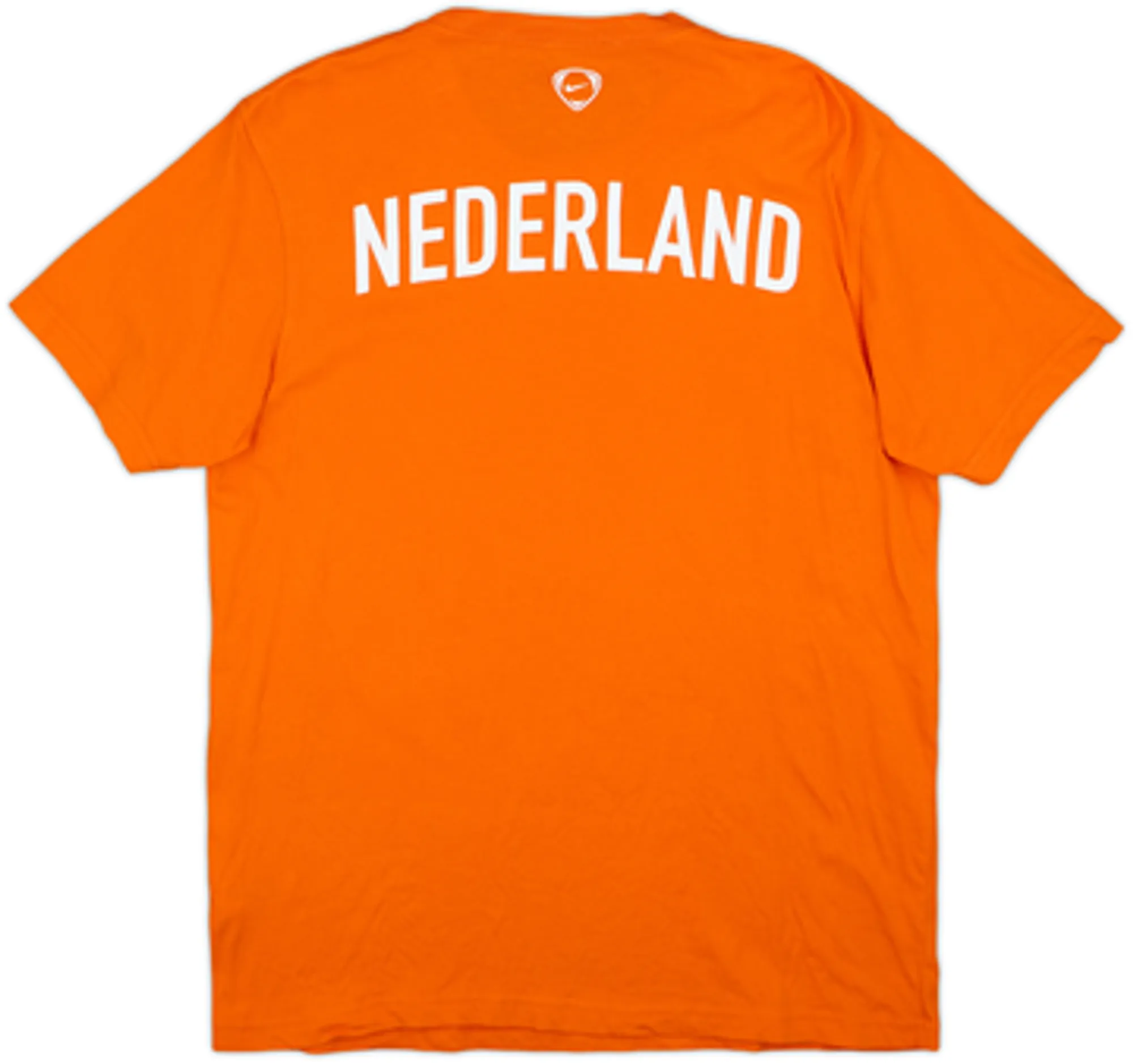 2008-09 Netherlands Nike Cotton Tee - 8/10 - (L)