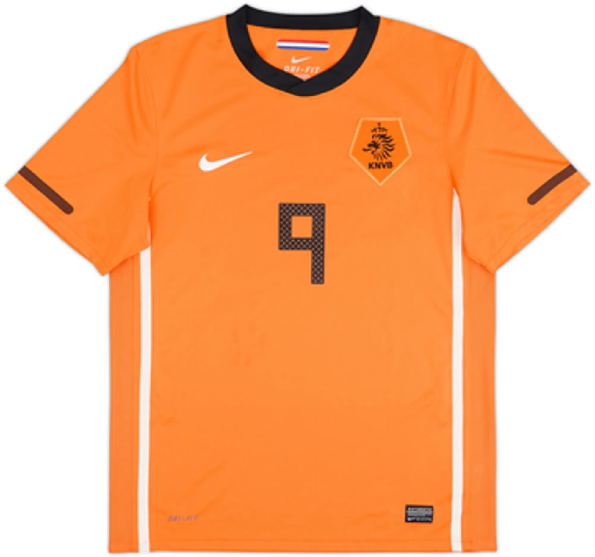 2010-11 Netherlands Home Shirt v.Persie #9 - 5/10 - (M)