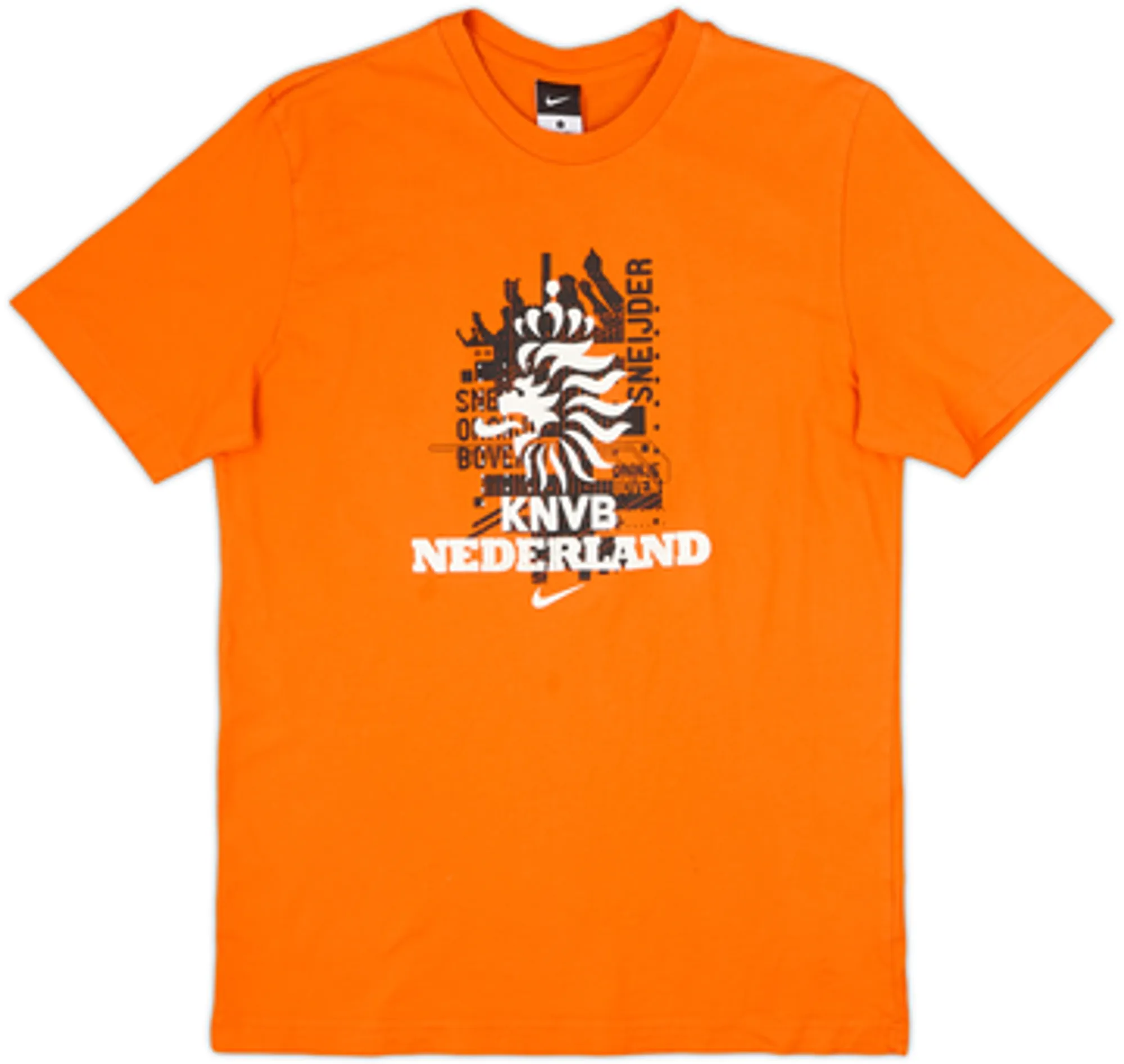 2010-11 Netherlands Nike Cotton Tee Sneijder #10 - 8/10 - (L)