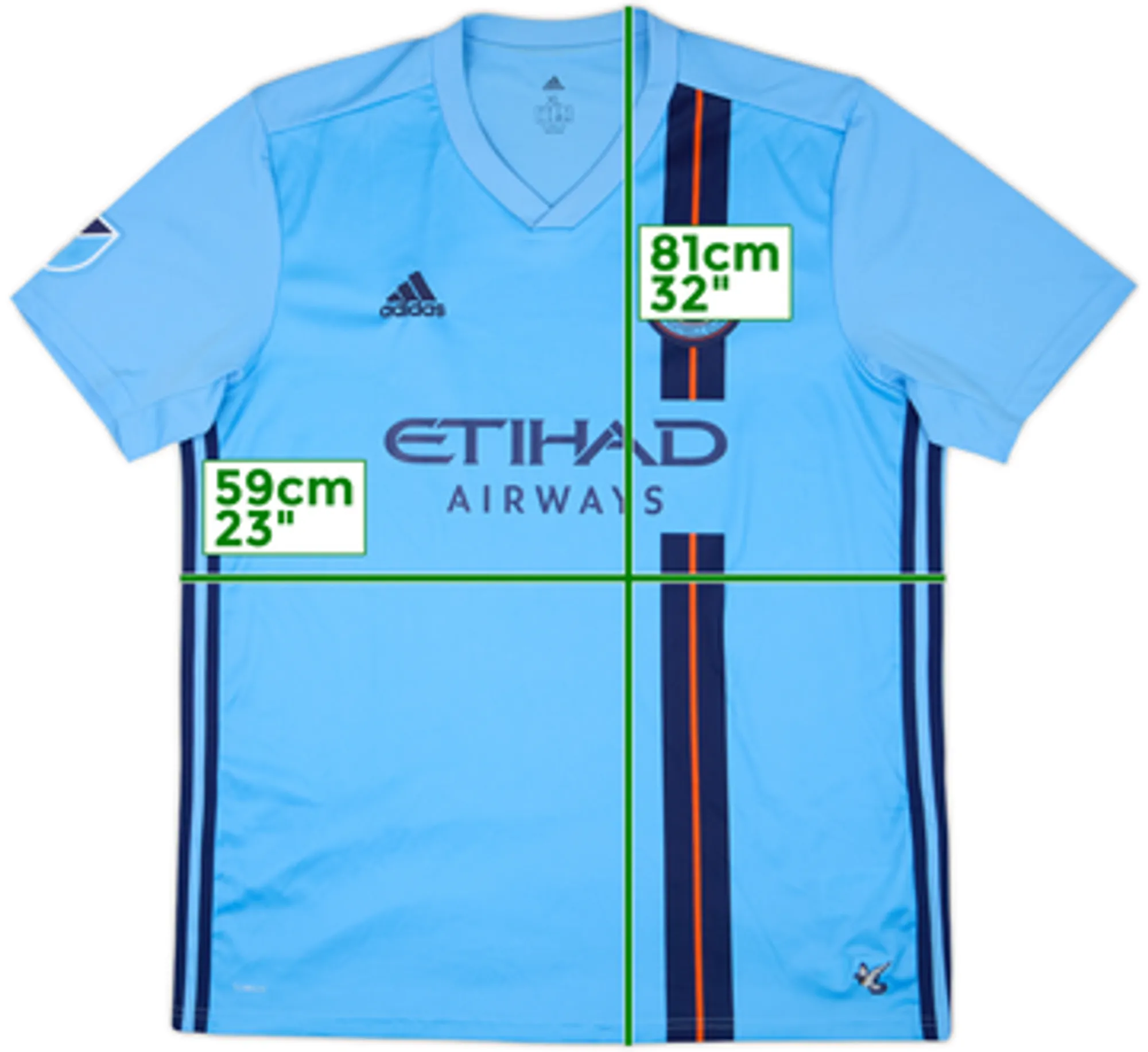 2018-19 New York City FC Home Shirt - 9/10 - (XL)