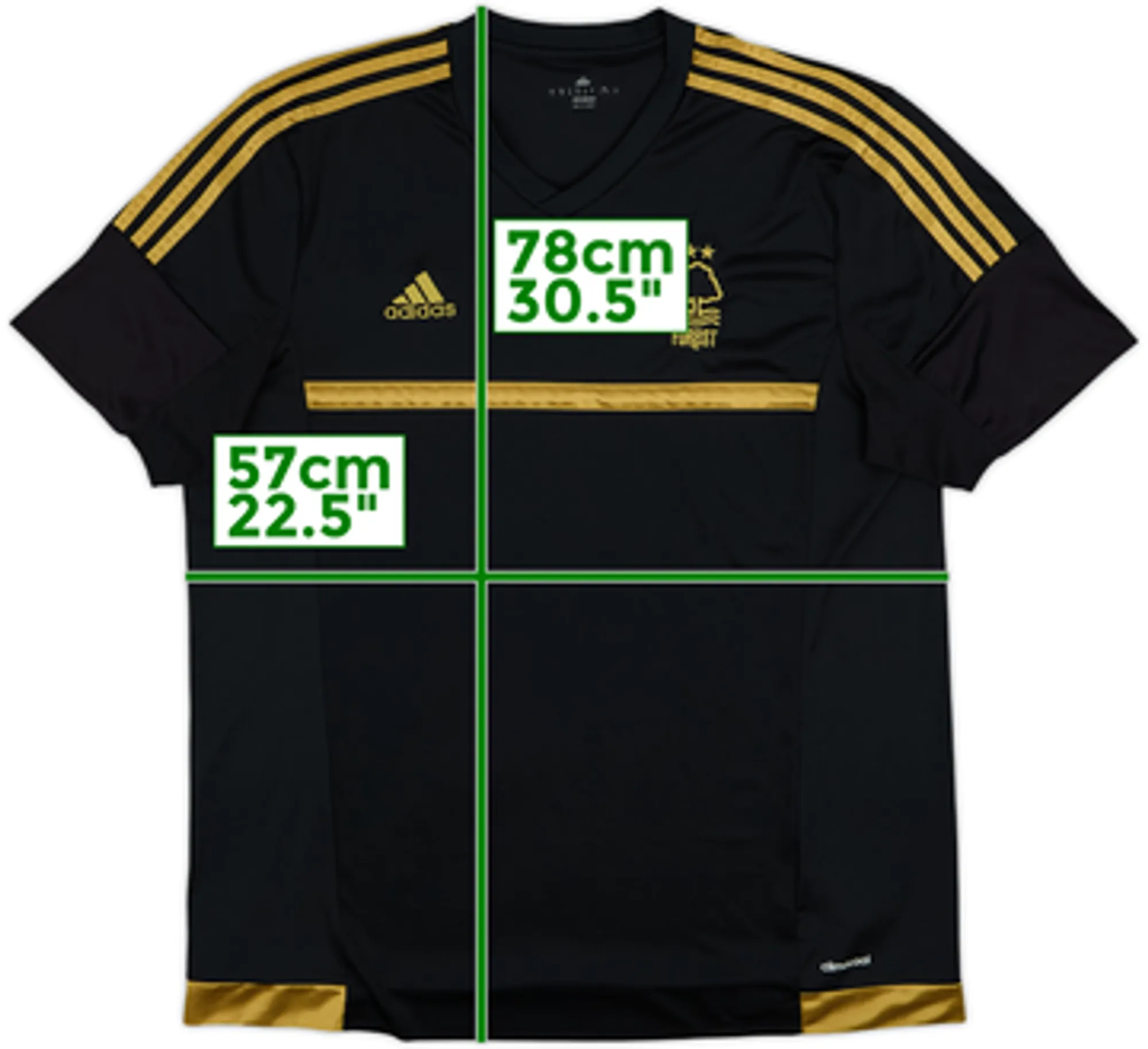 2015-16 Nottingham Forest Third Shirt - 9/10 - (S)