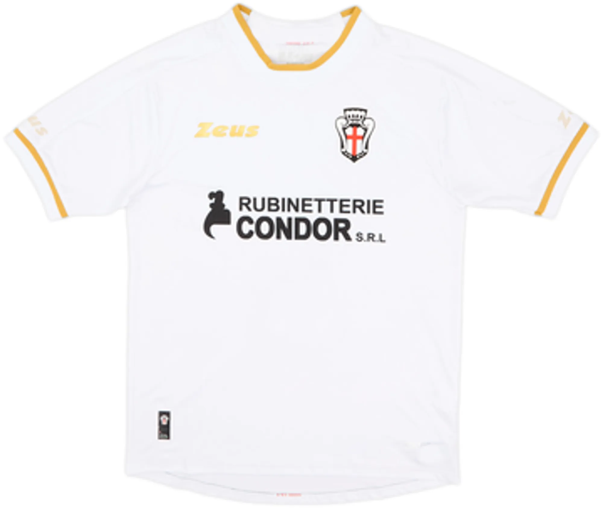 2024-25 Pro Vercelli Signed Home Shirt Marchetti #5 - 7/10 - (M)