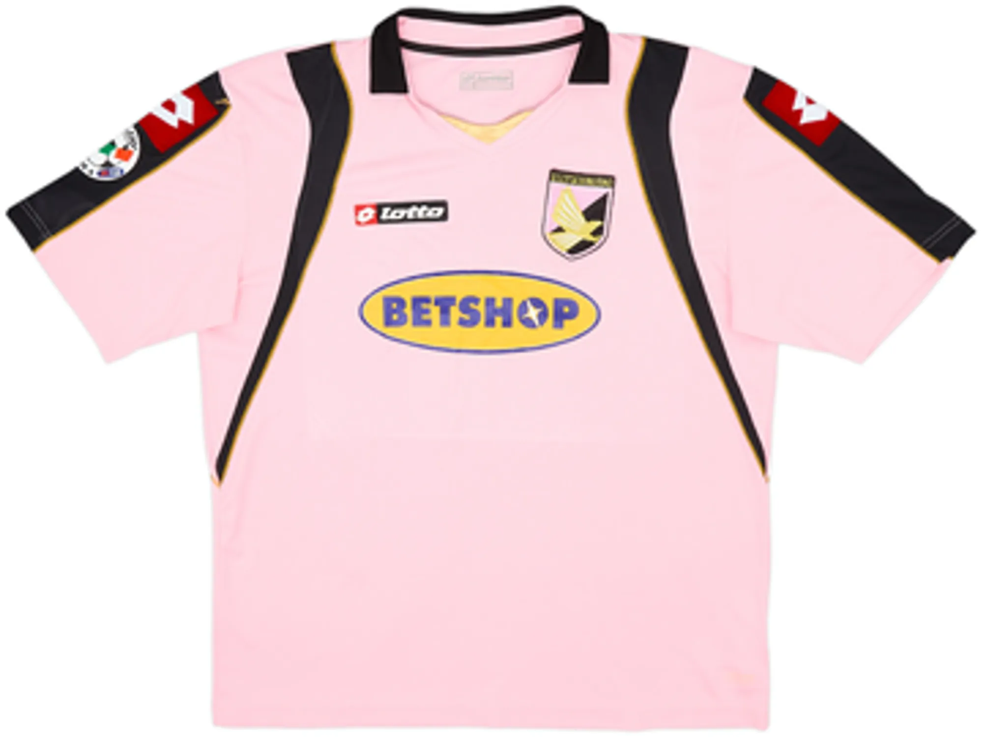 2009-10 Palermo Home Shirt Tedesco #4 - 5/10 - (L)