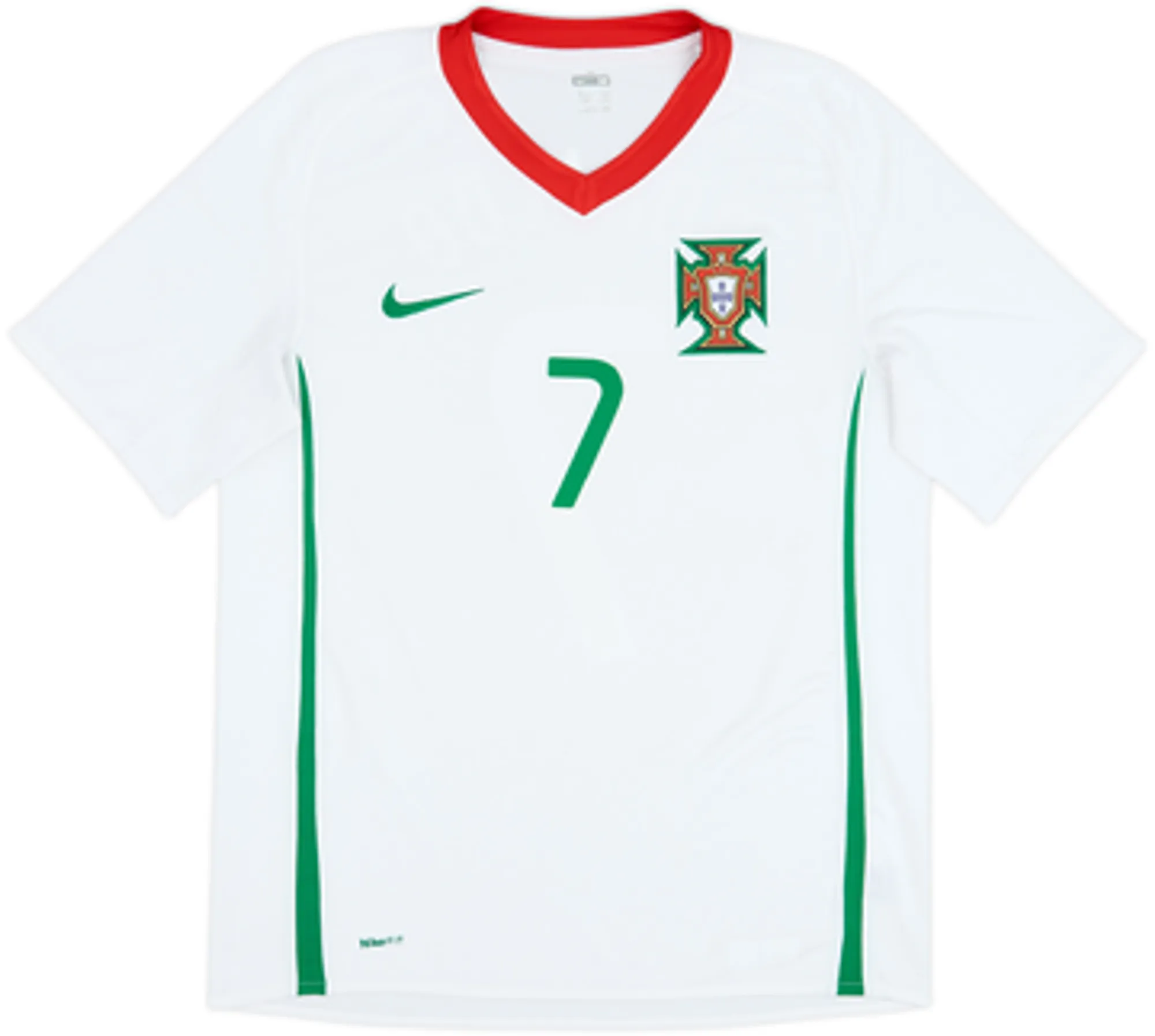 2008-10 Portugal Away Shirt Ronaldo #7 - 6/10 - (M)