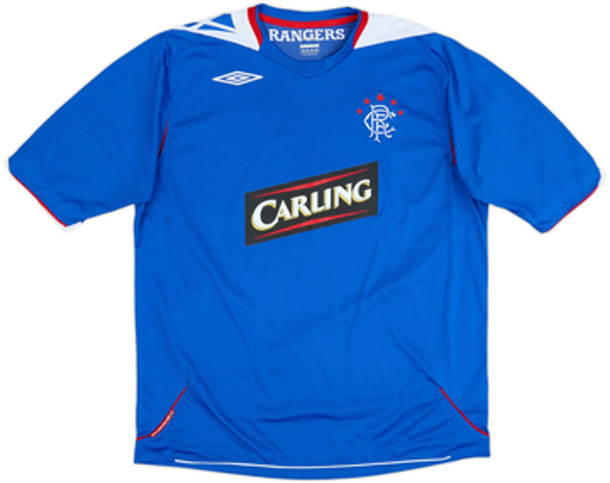 2006-07 Rangers Home Shirt Ferguson #6 - 8/10 - (XL)