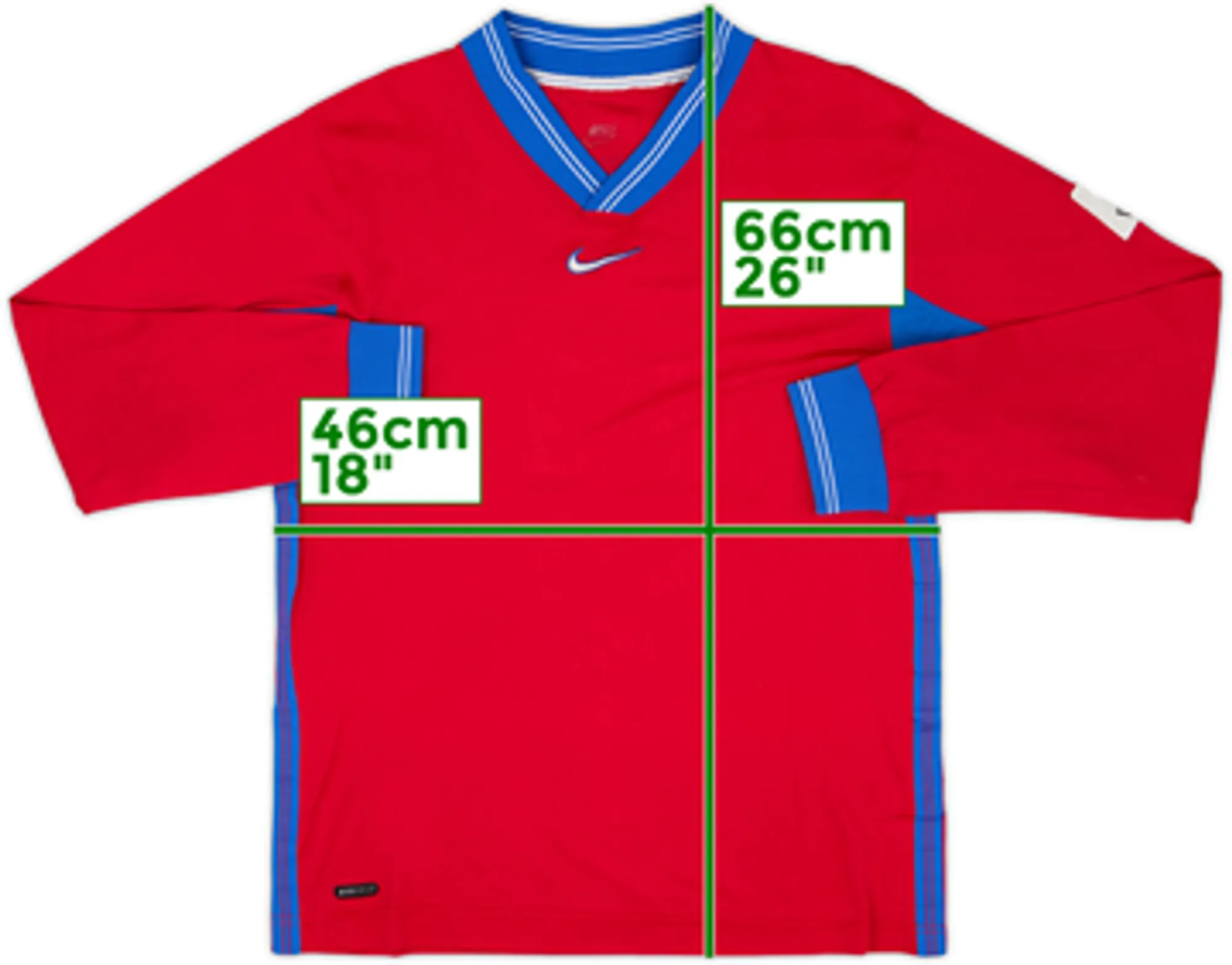 1998-00 South Korea Nike Training L/S Shirt - 8/10 - (S)