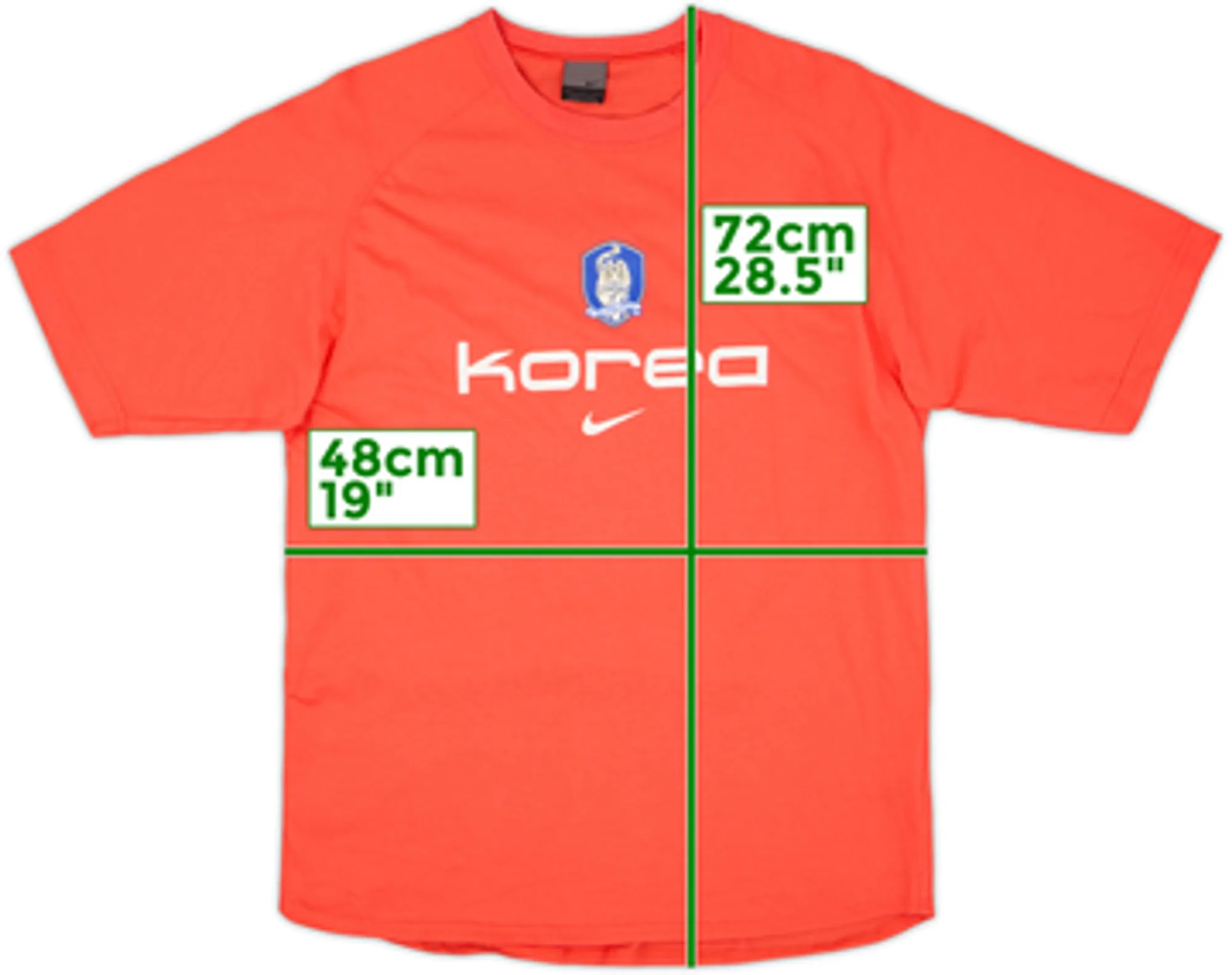2002-03 South Korea Nike Cotton Tee - 8/10 - (M)