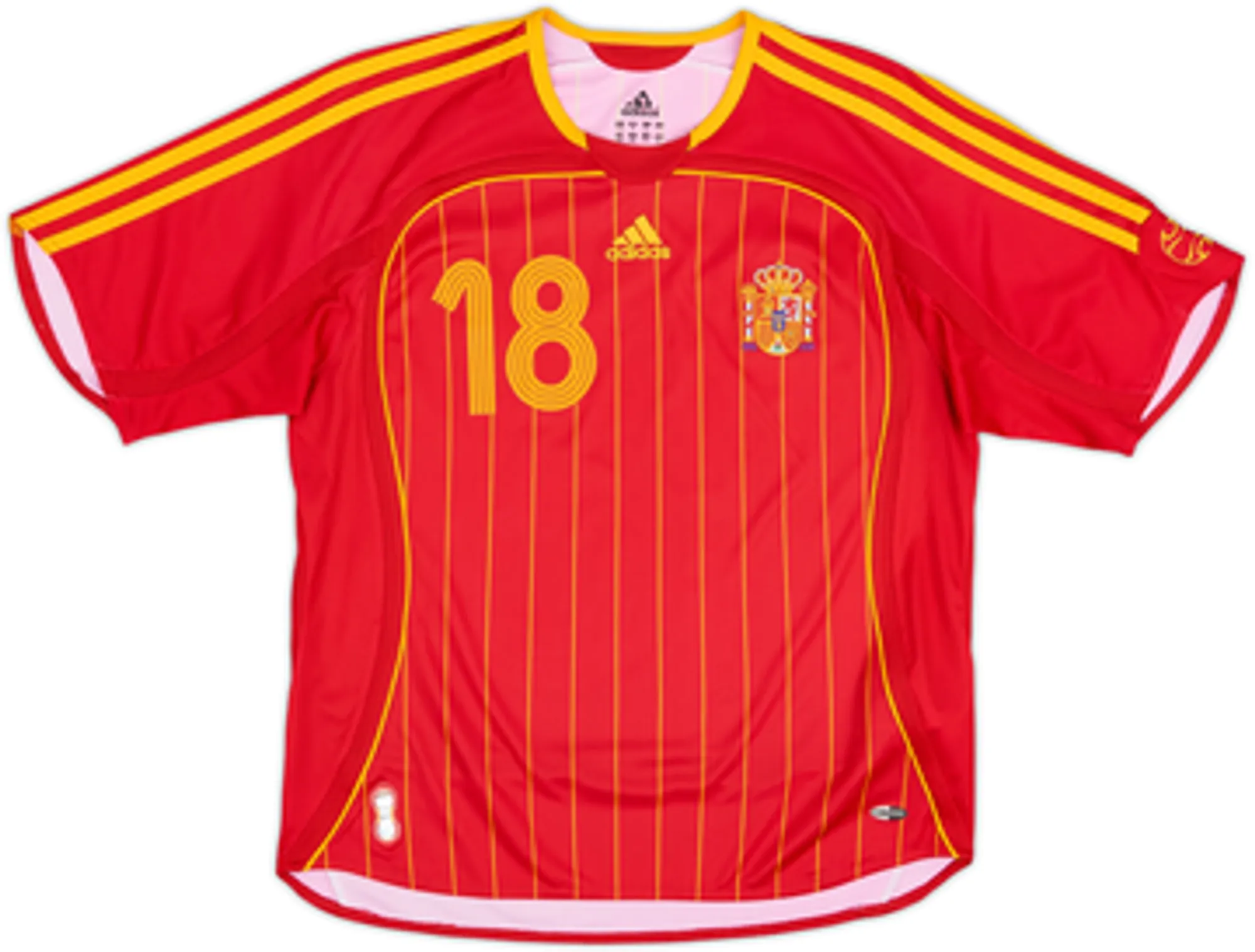 2006-08 Spain Home Shirt Cesc #18 - 9/10 - (M.Boys)
