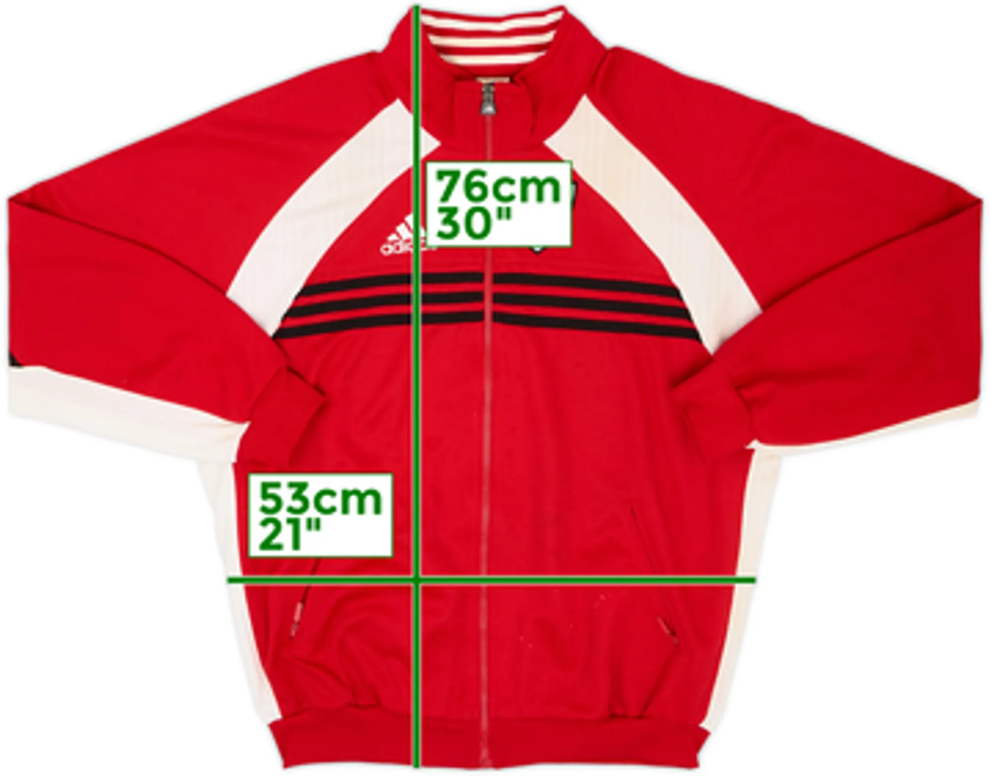 1998-99 Stuttgart adidas Track Jacket - 6/10 - (L/XL)