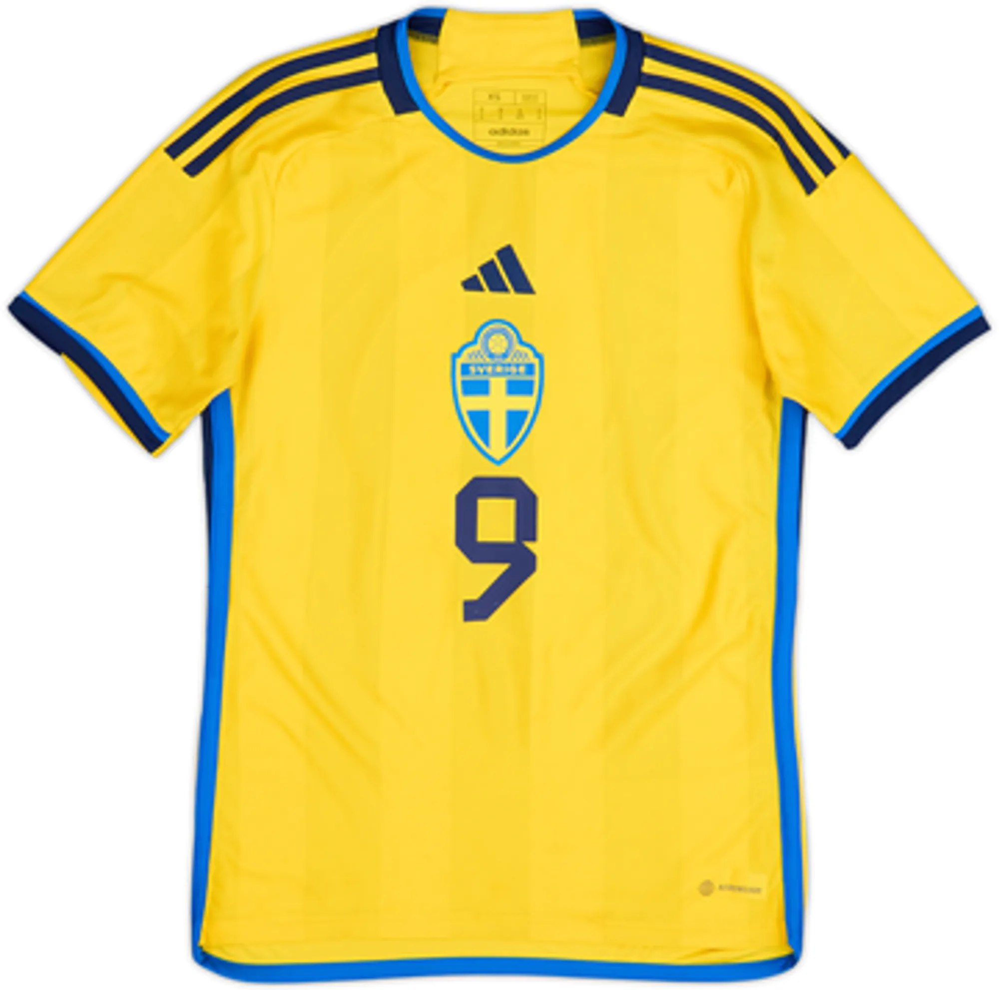 2022-23 Sweden Home Shirt Isak #9 - 6/10 - (XS)