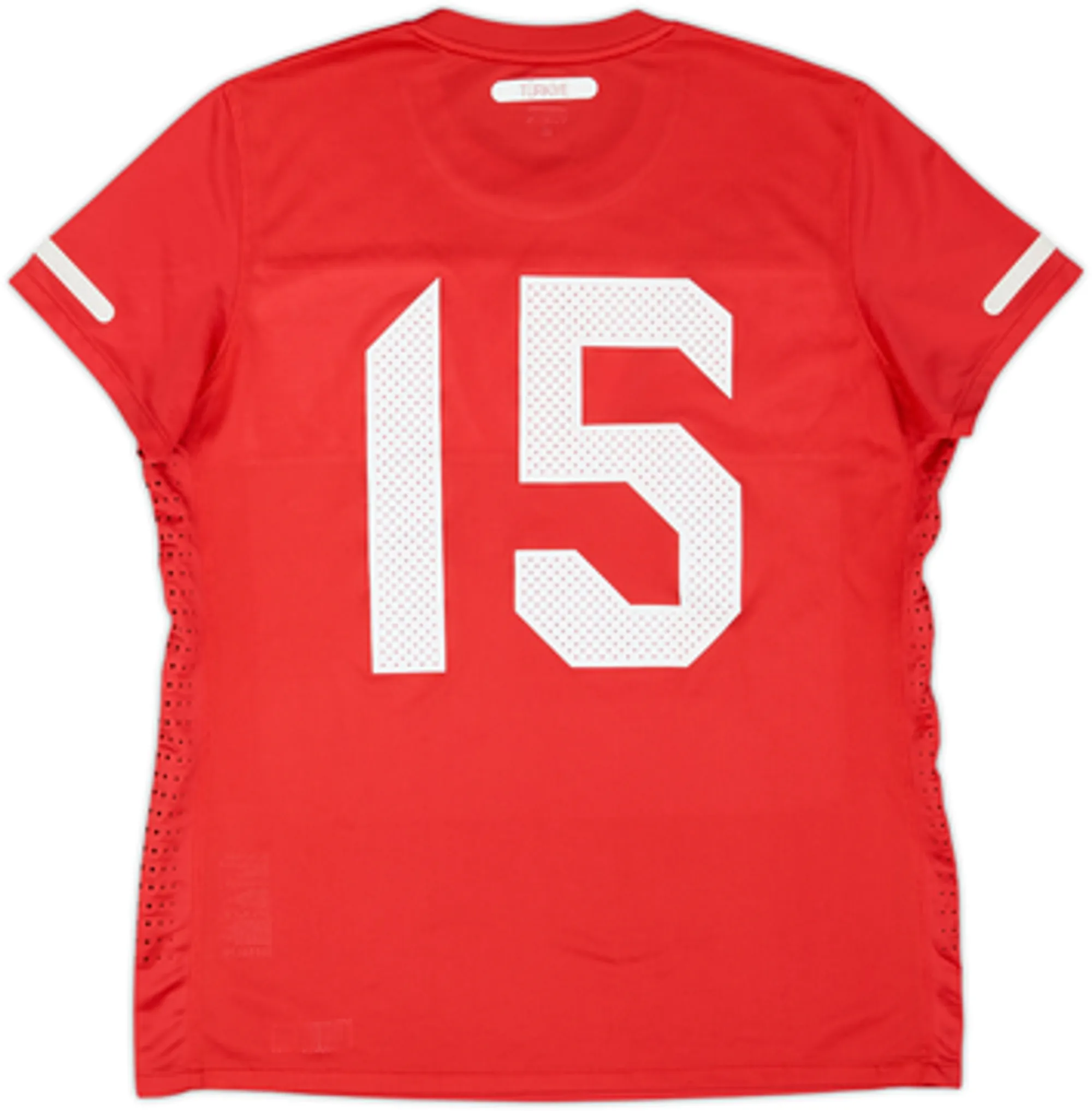 2010-12 Turkey Player Issue Home Shirt #15 - 8/10 - (Women's XL)