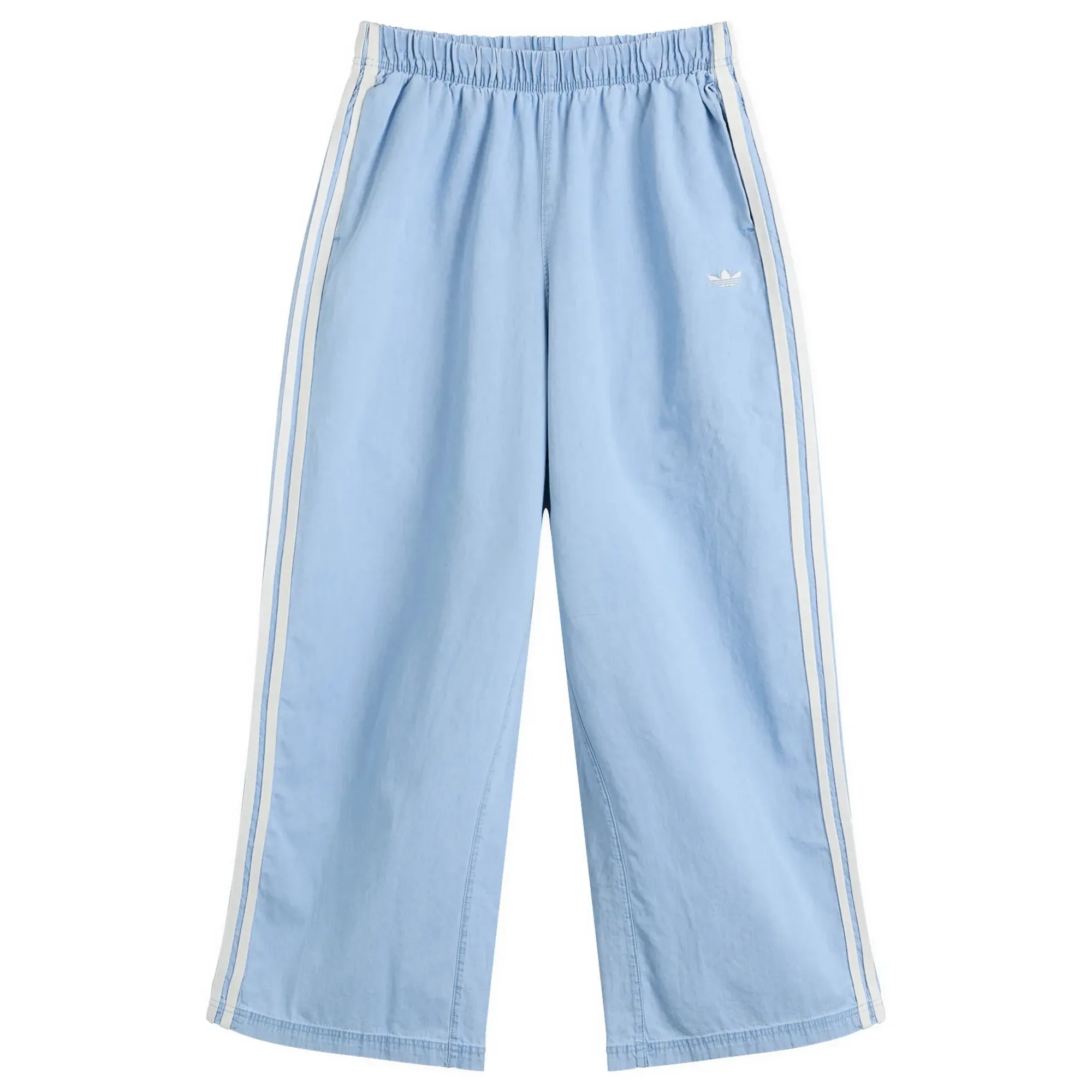 Adidas Women's Denim Wide Leg Pants Light Denim