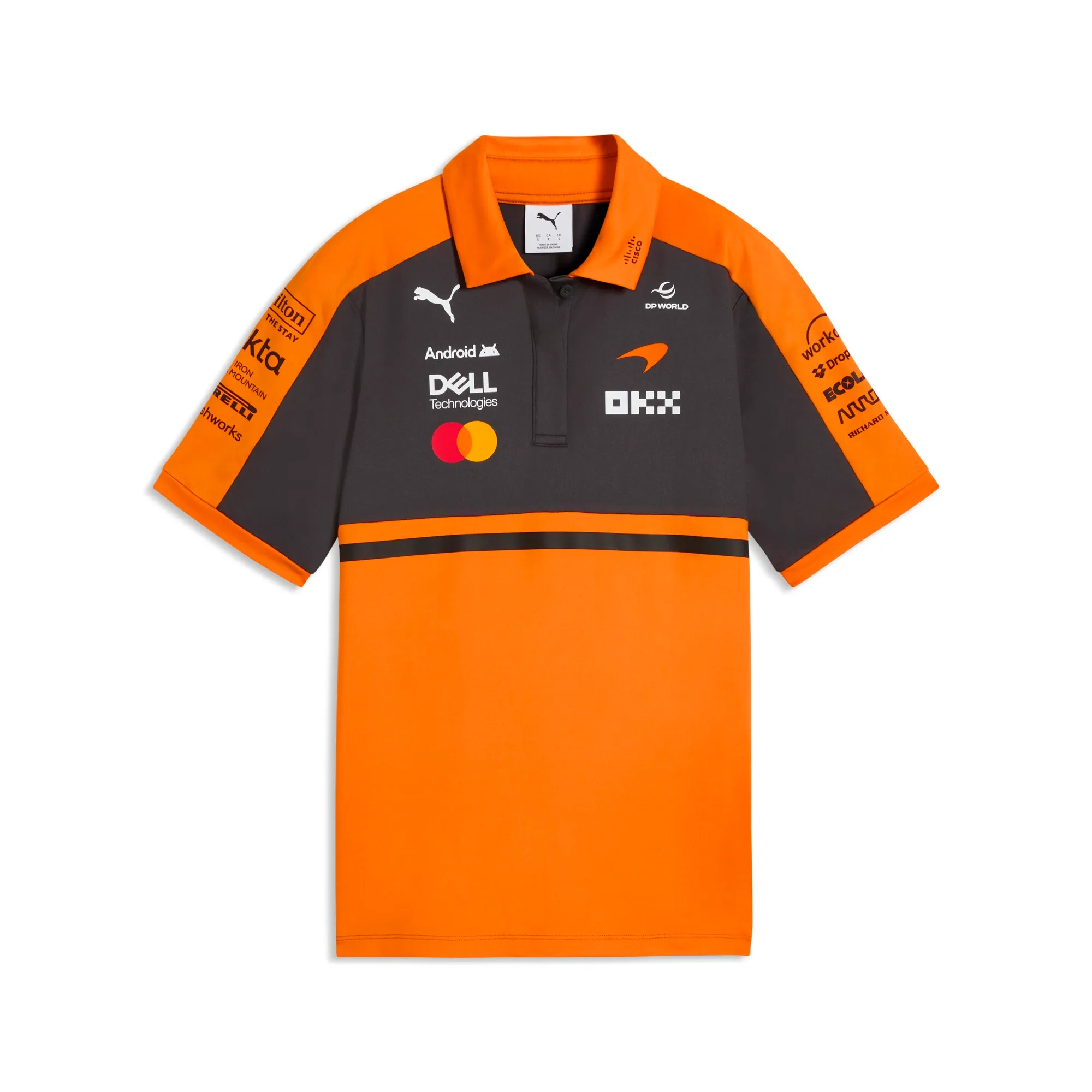 PUMA x McLAREN RACING Replica Polo Women in Orange | Size Large