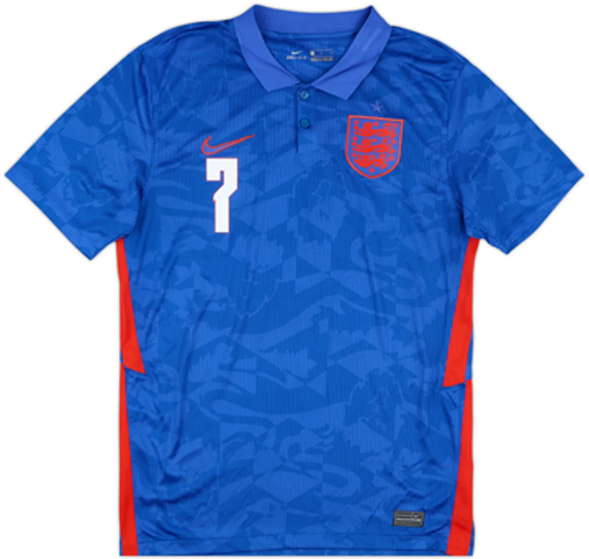 2020-21 England Away Shirt Grealish #7EL