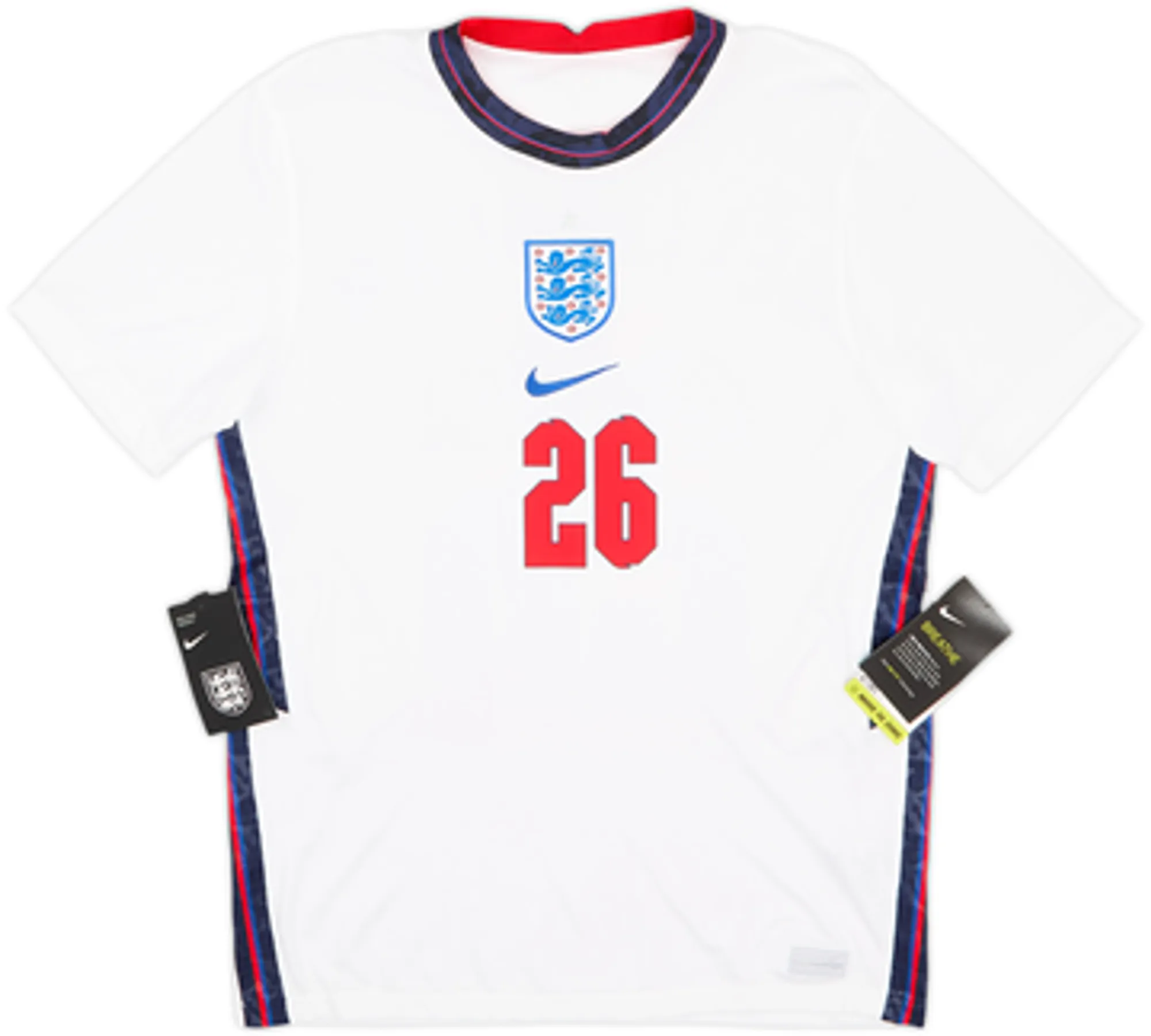 2020-22 England Home Shirt Bellingham #26 (S)