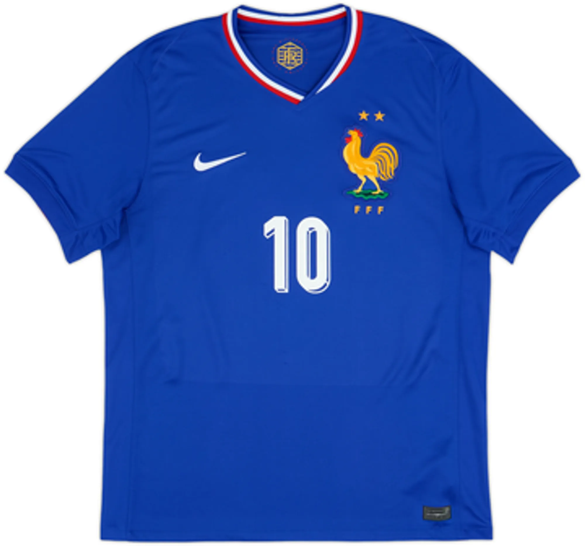 2024-25 France Home Shirt Mbappe #10 - 9/10 - (L)