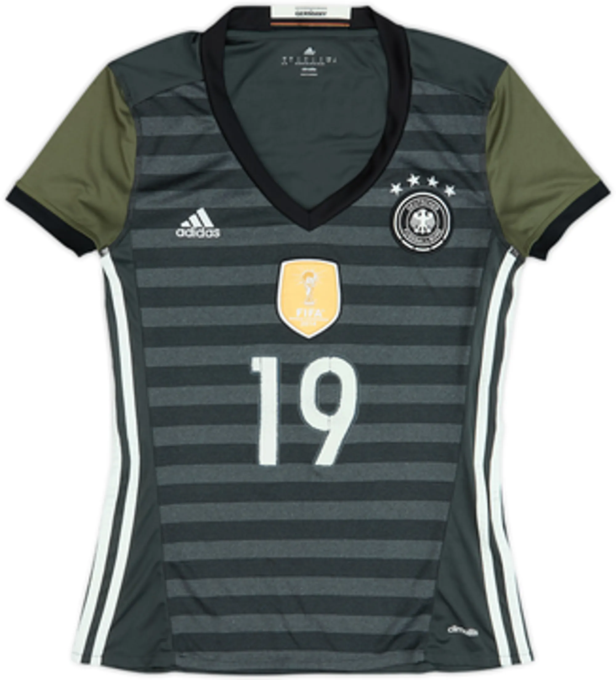 2015-17 Germany Away Shirt Gotze #19 - 9/10 - (Women's S)