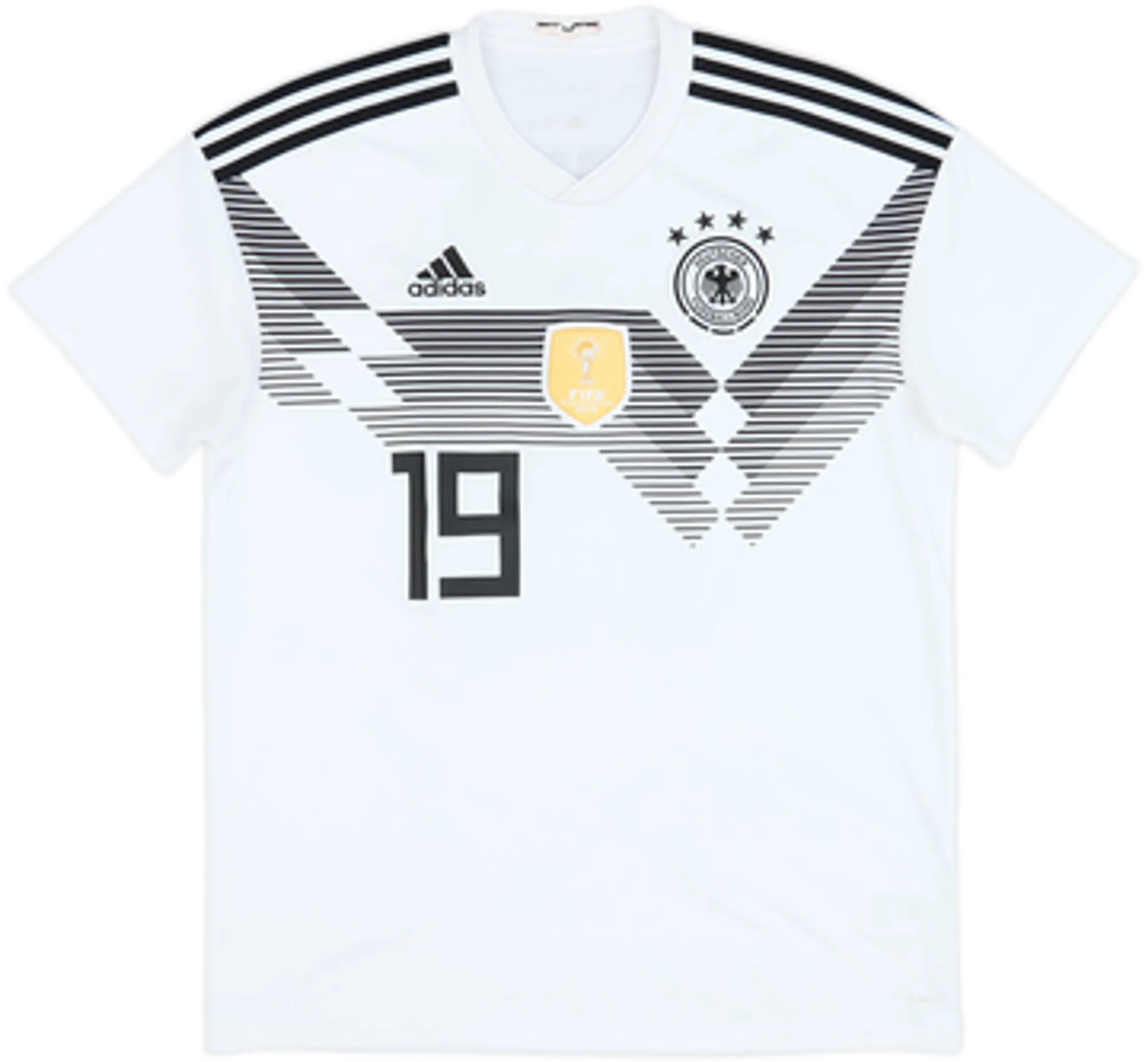 2018-19 Germany Home Shirt Sane #19 - 7/10 - (L)