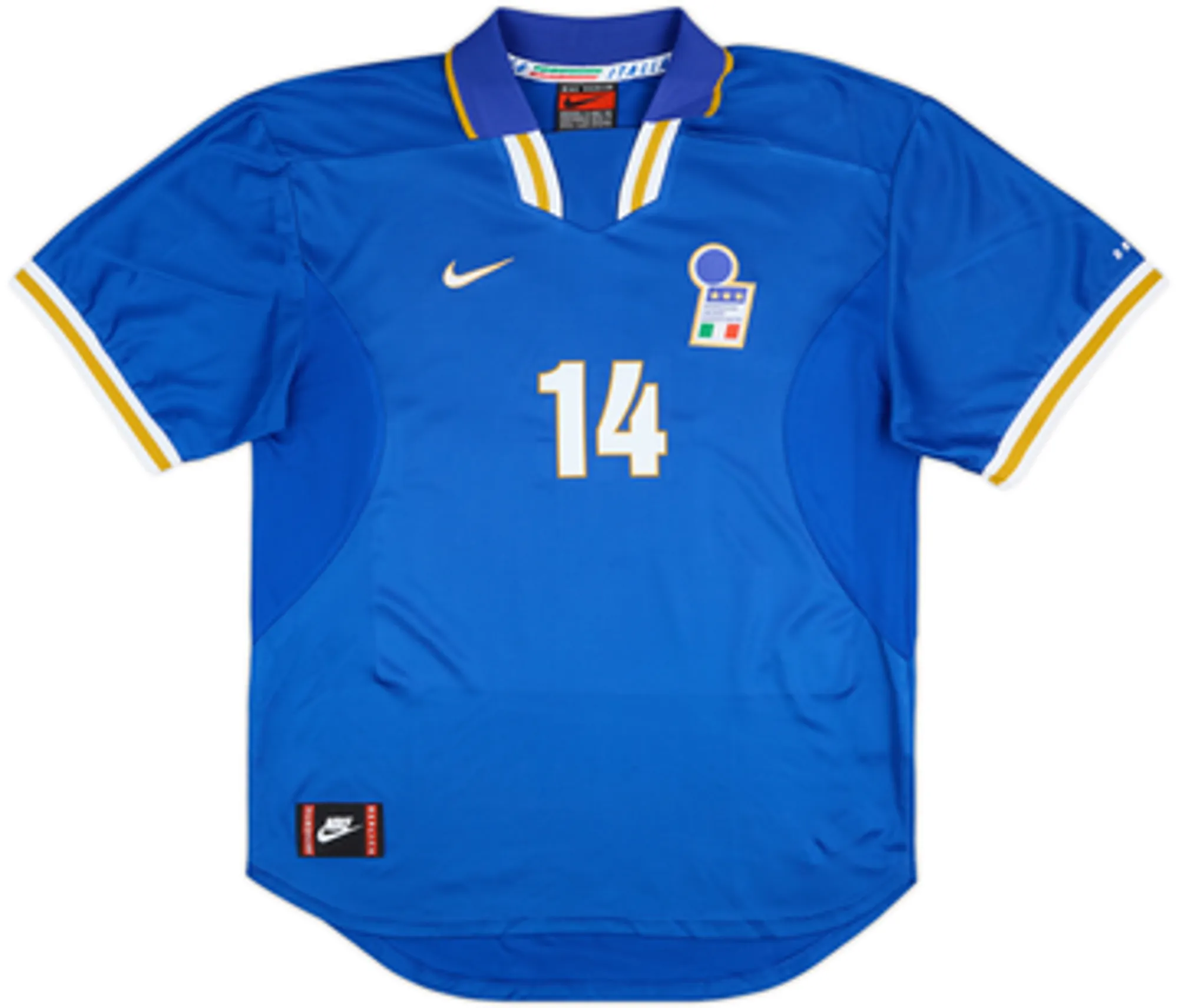 1996-97 Italy Home Shirt Del Piero #14EXL