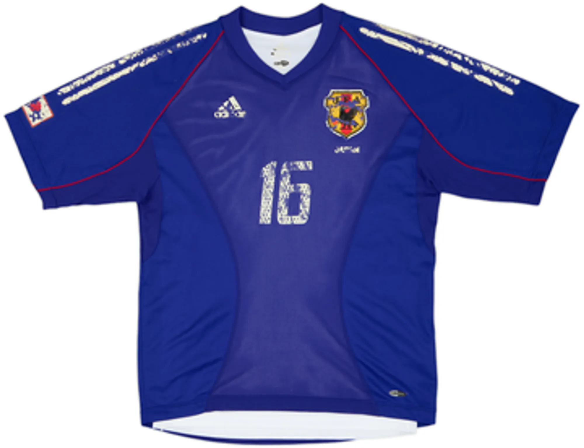2002-04 Japan Player Issue Home Shirt K.Nakata #16 - 4/10 - (S)