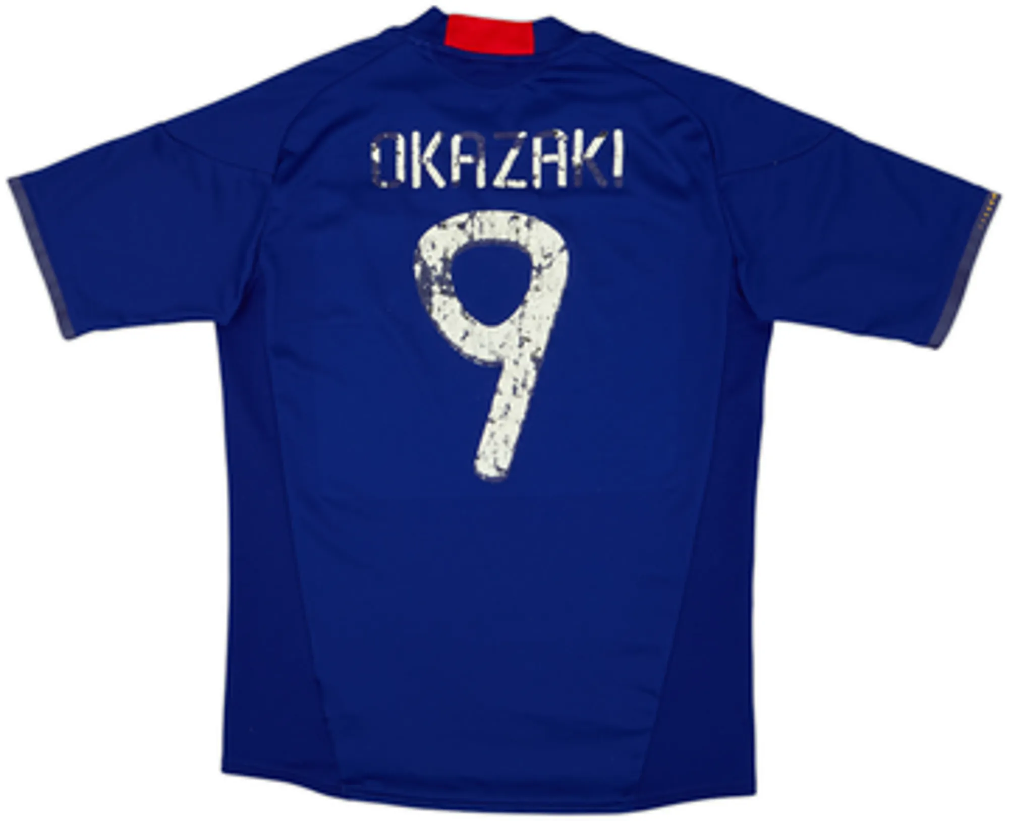 2010-12 Japan Home Shirt Okazaki #9 - 4/10 - (S)