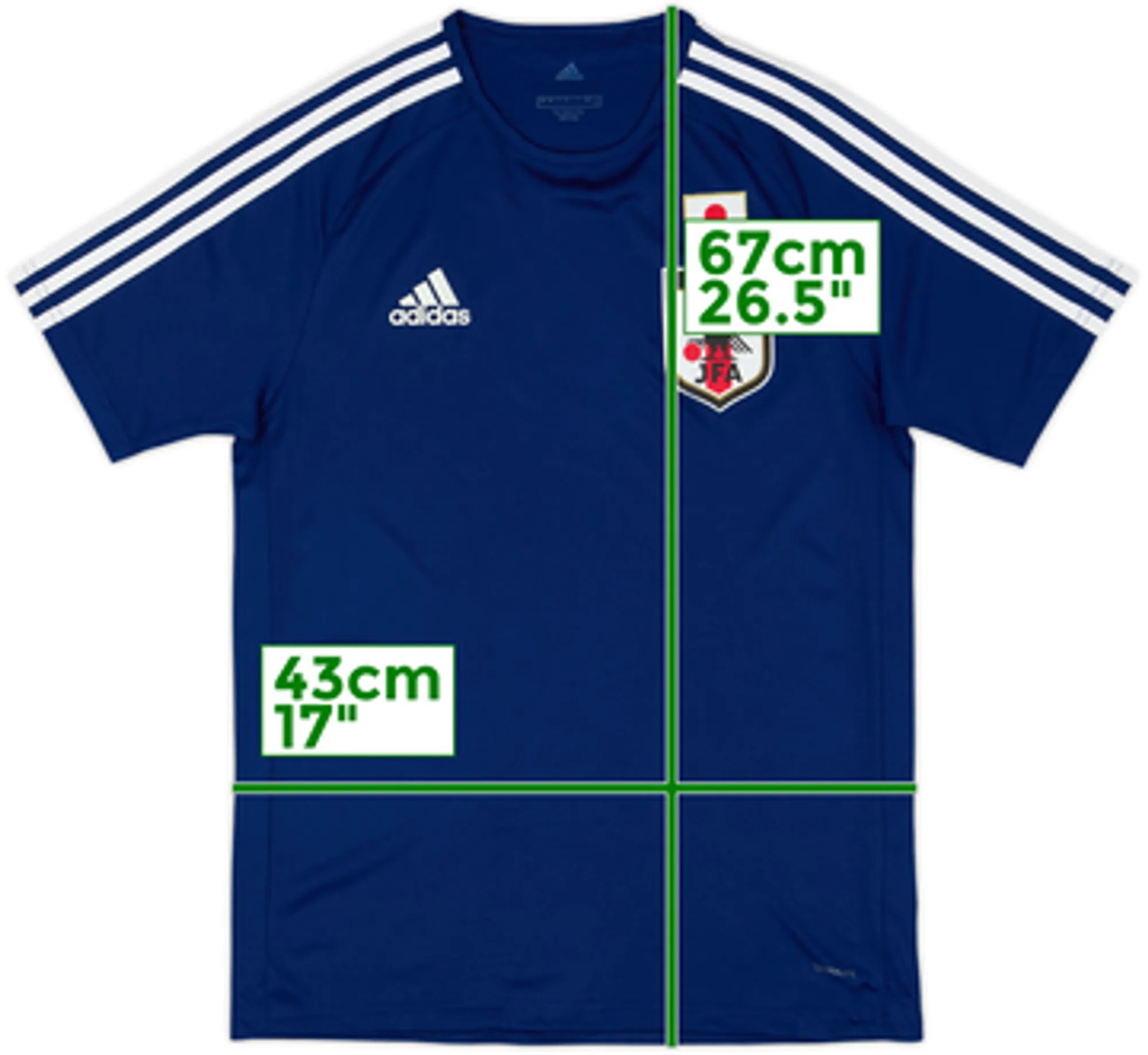 2017-18 Japan adidas Training Shirt - 7/10 - (XS)
