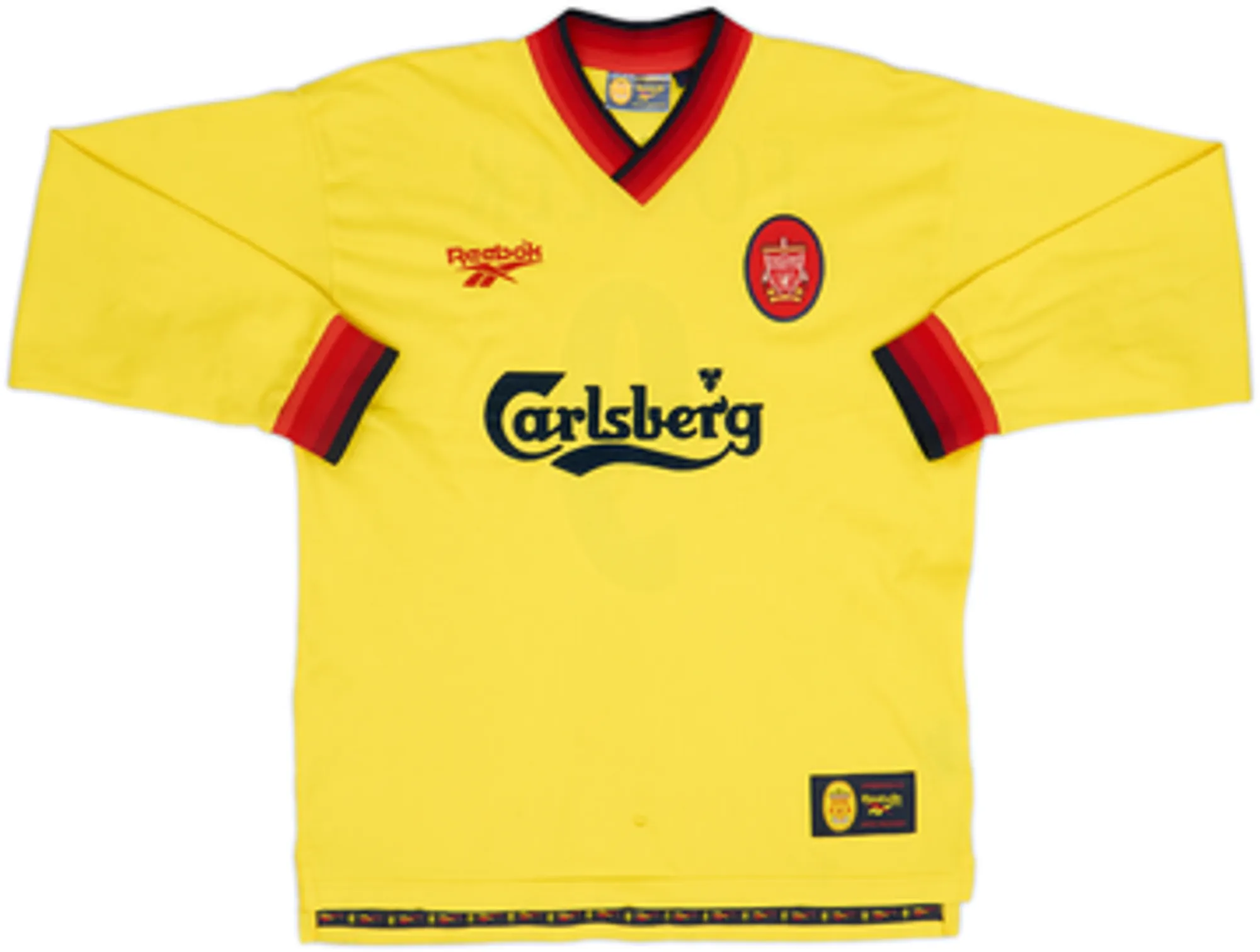 1997-99 Liverpool Away L/S Shirt Fowler #9 - 6/10 - (M)