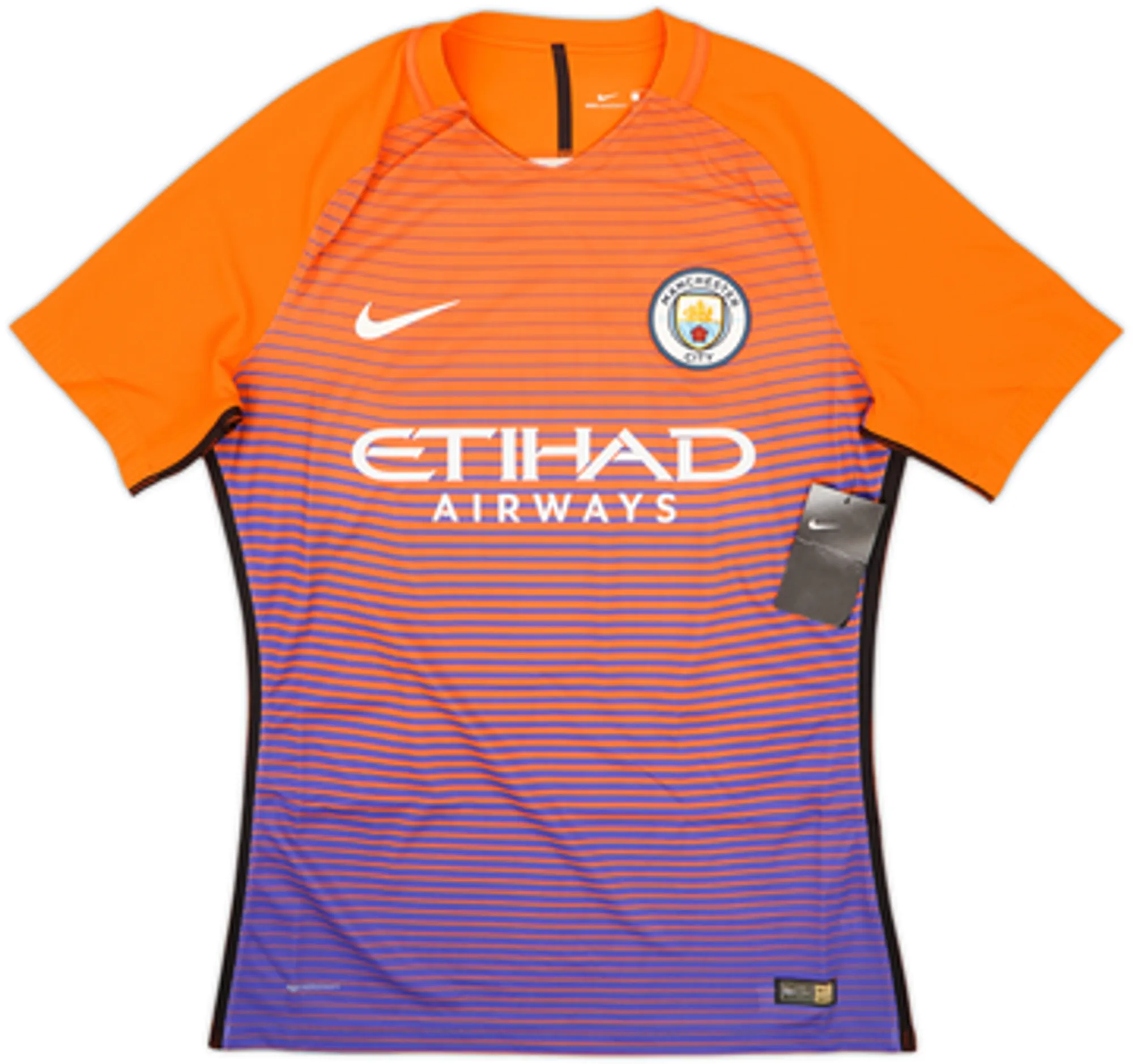 2016-17 Manchester City Player Issue Third Shirt Kun Aguero #10 (L)