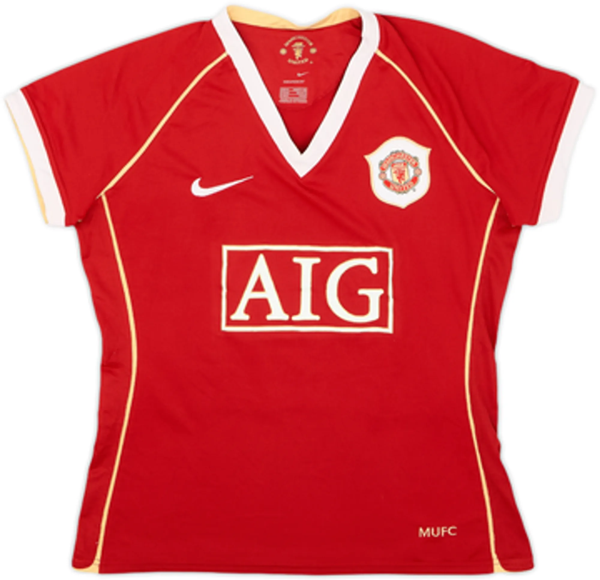2006-07 Manchester United Home Shirt Ronaldo #7 - 7/10 - (Women's M)