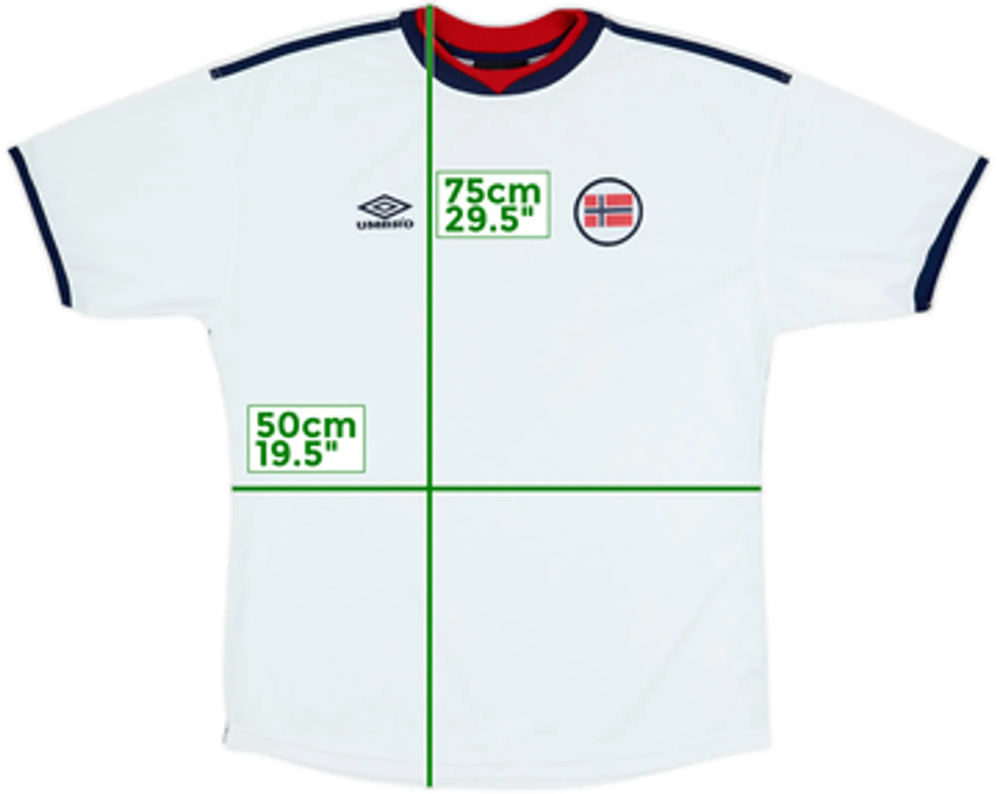 2000-02 Norway Away Shirt - 8/10 - (M)