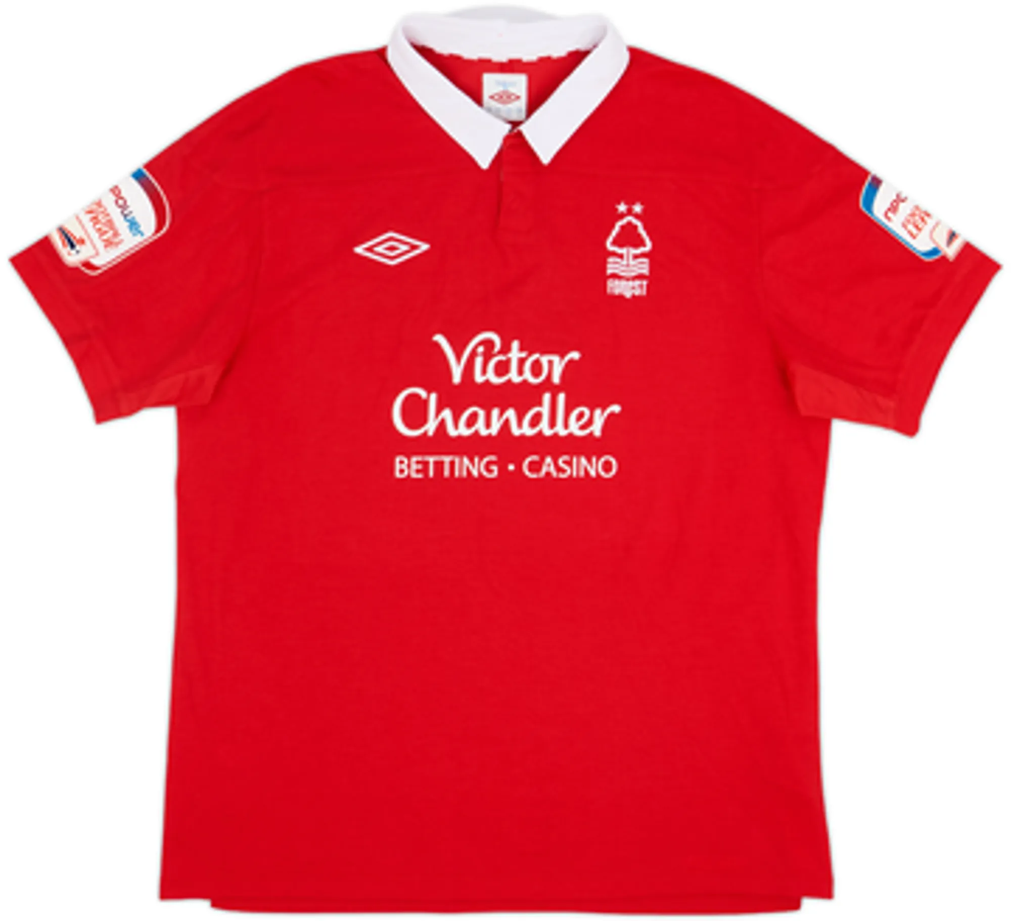 2011-12 Nottingham Forest Home Shirt Morgan #5 - 9/10 - (L)