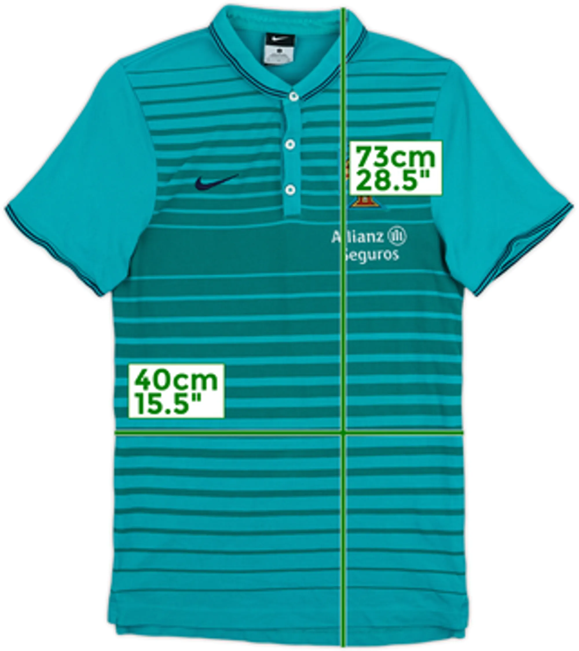 2014-15 Portugal Nike Polo Shirt - 5/10 - (S)