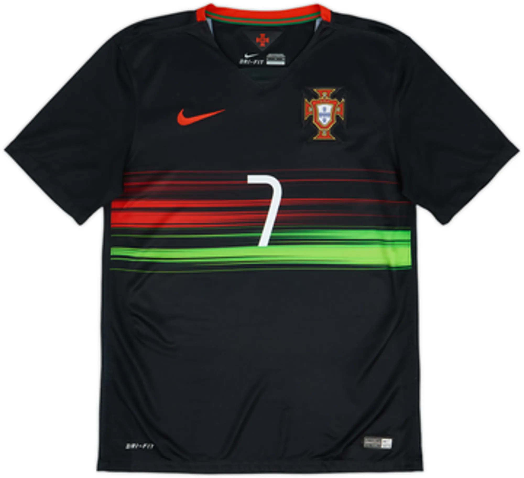 2015-16 Portugal Away Shirt Ronaldo #7 - 9/10 - (S)