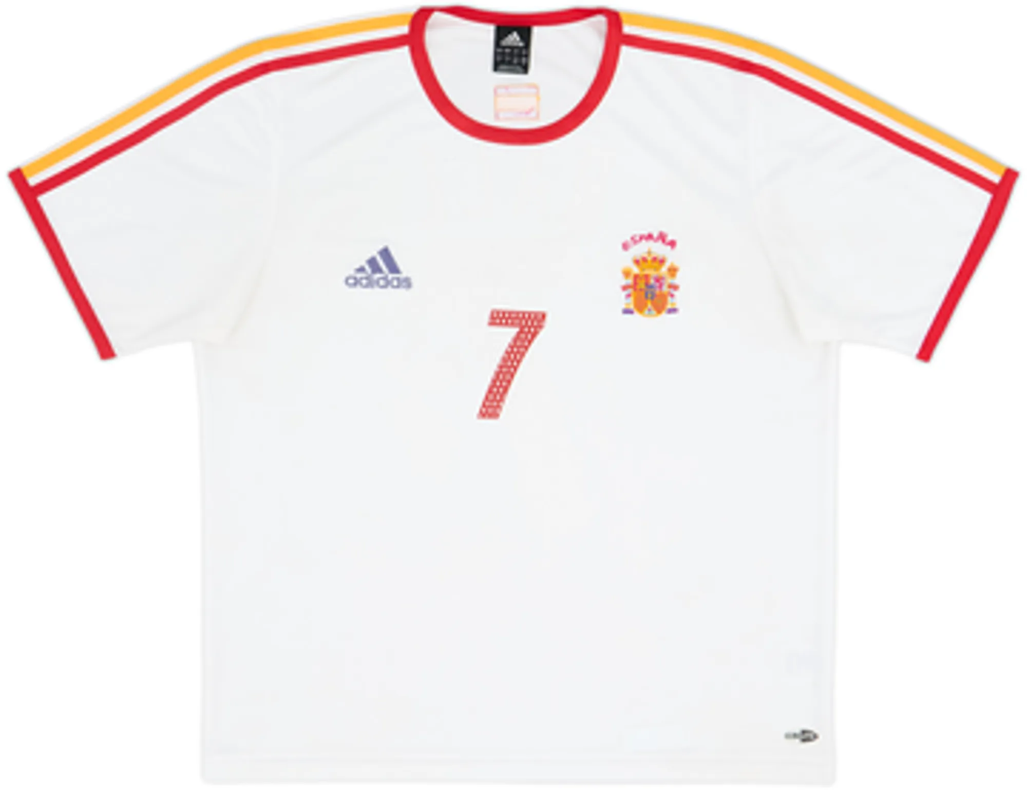 2004-06 Spain Basic Away Shirt Raul #7 - 8/10 - (L)