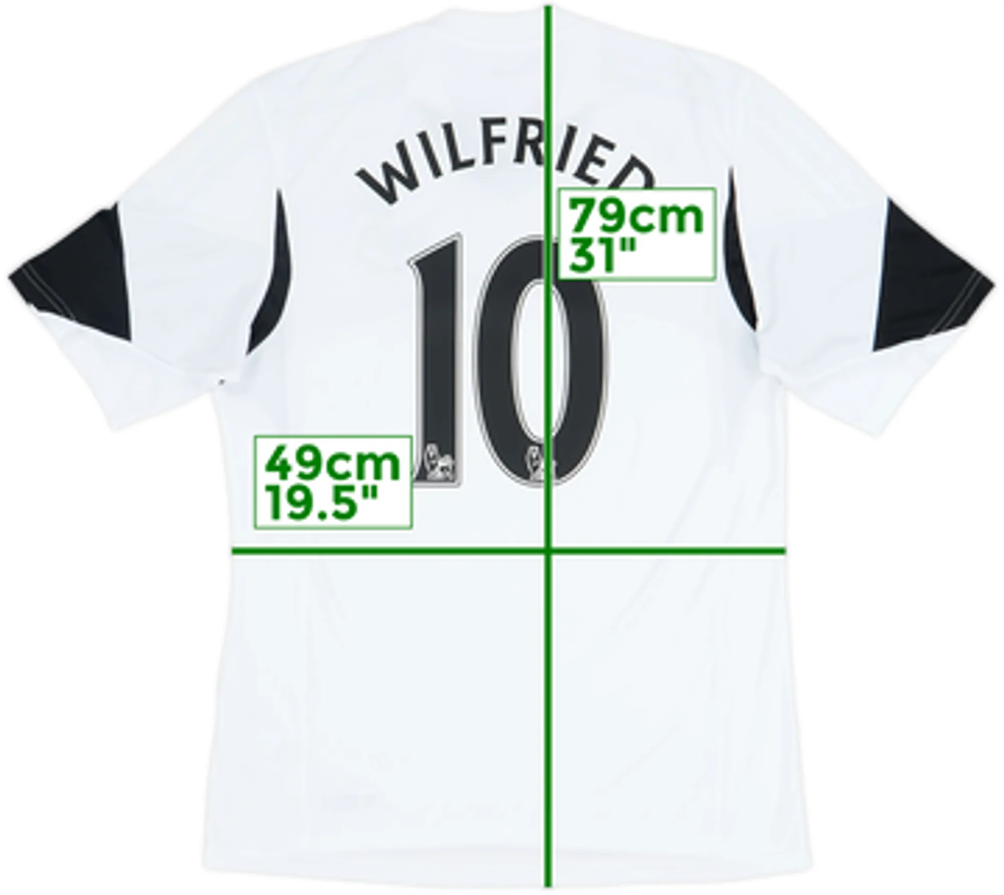 2013-14 Swansea Home Shirt Wilfried #10 - 7/10 - (L)