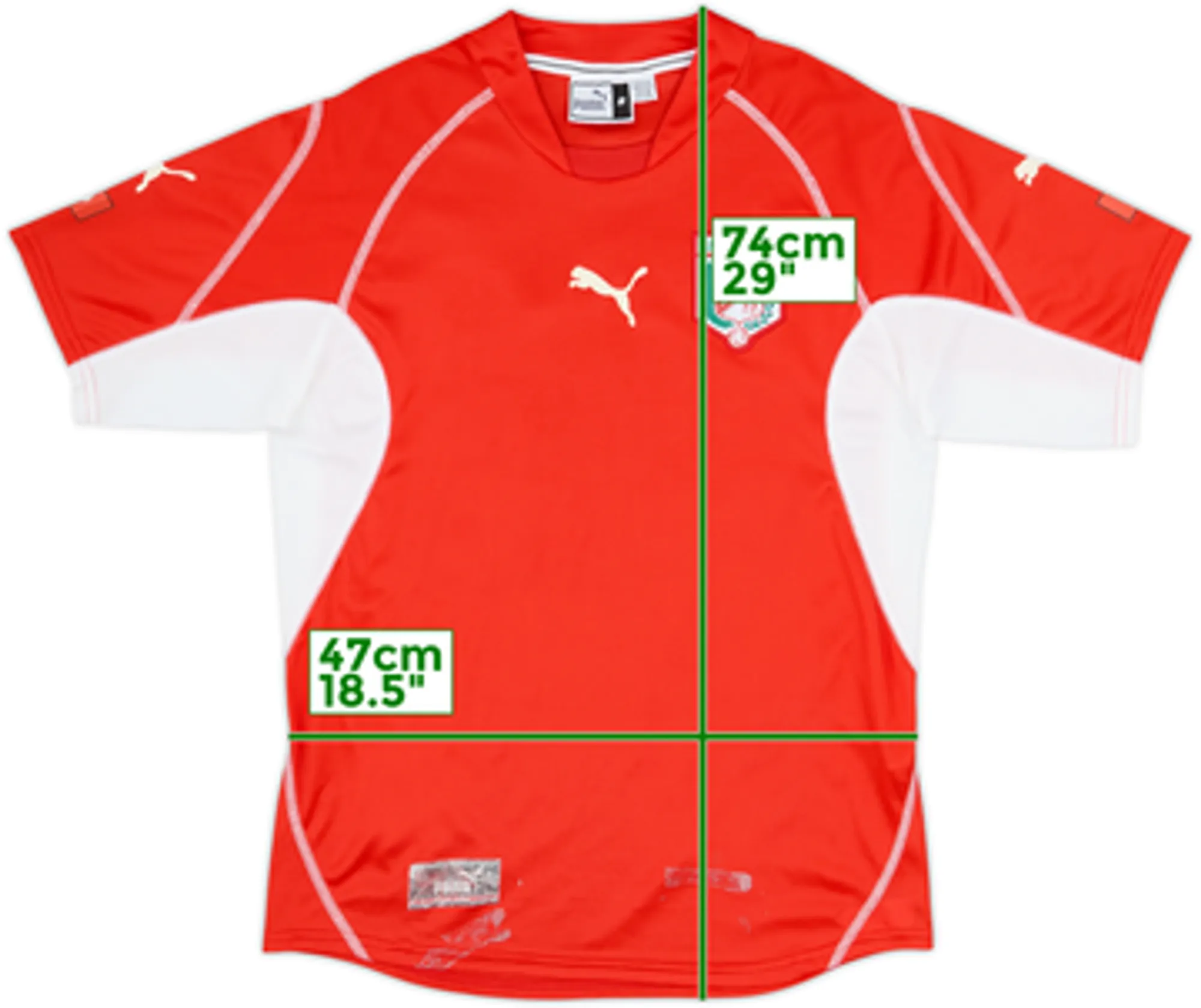 2002-04 Tunisia Away Shirt - 6/10 - (M)