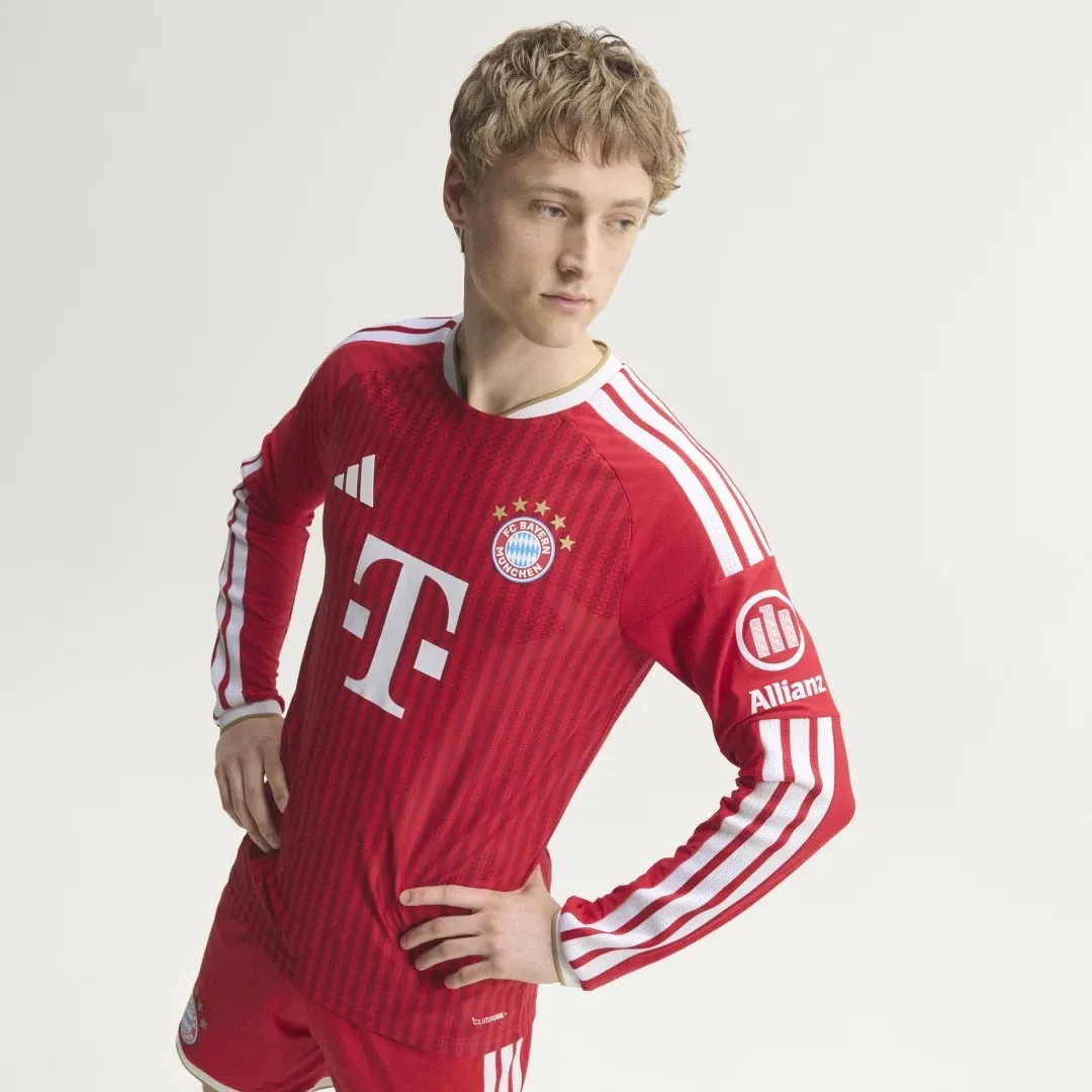 adidas FC Bayern 26/27 Home Authentic Jersey Long Sleeve | KE8584