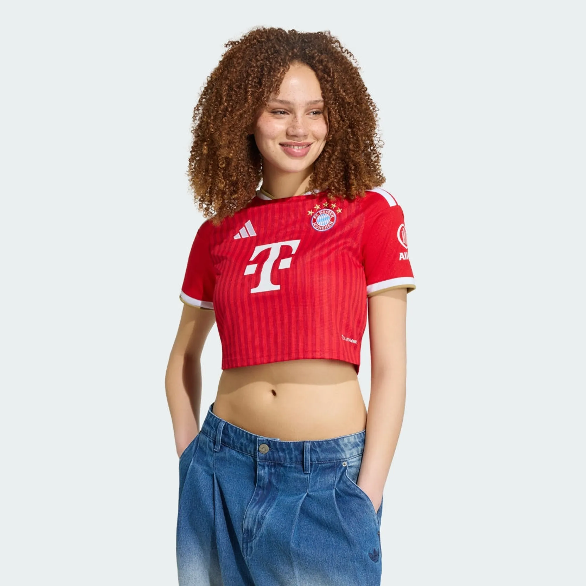 adidas FC Bayern 26/27 Home Cropped Jersey
