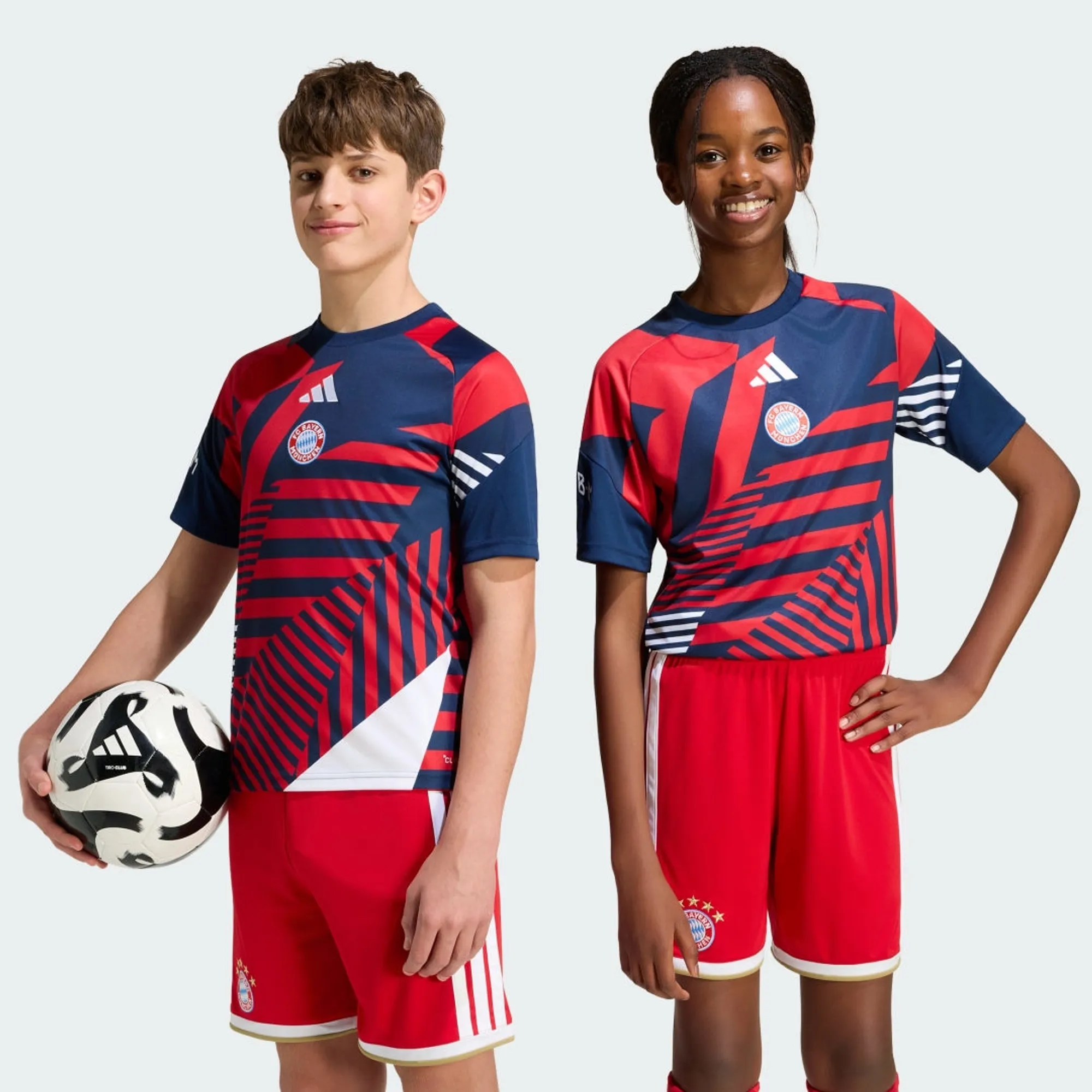 adidas FC Bayern 26/27 Pre Match Jersey Kids